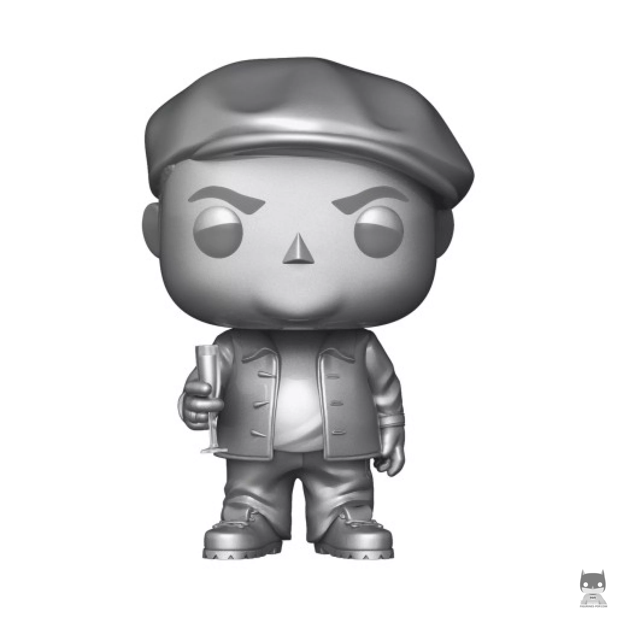 Figura Funko Pop! Notorious B.I.G con champán (Metalizado) (Notorious B.I.G)