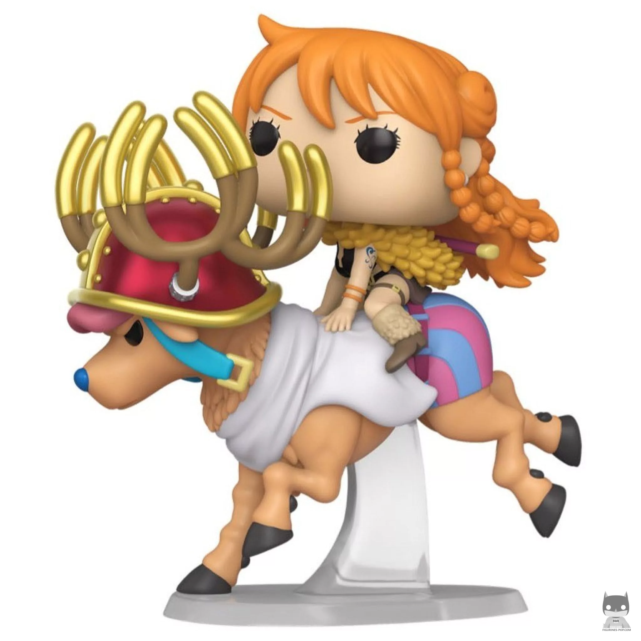 Figura Funko Pop! Nami sobre Tony Tony Chopper (One Piece)