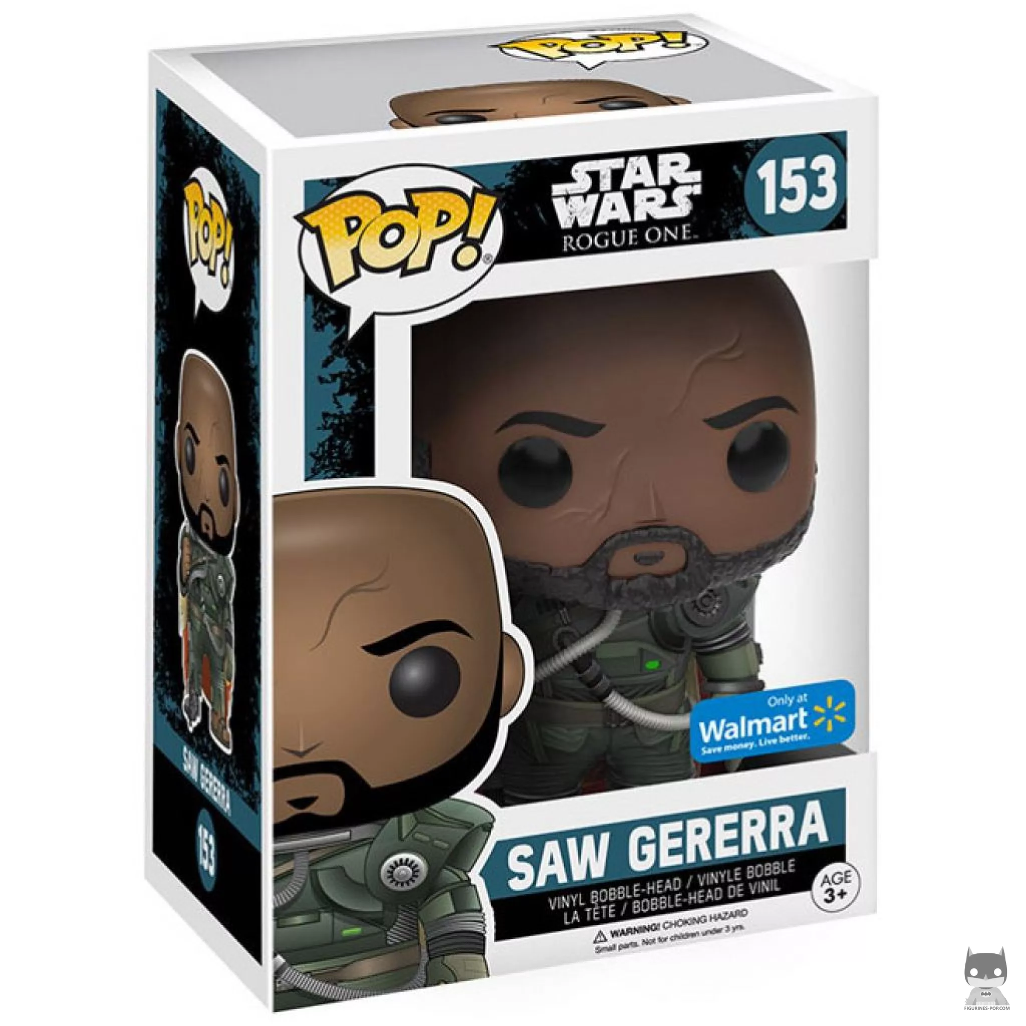 Figura Funko Pop! Saw Gererra en su caja