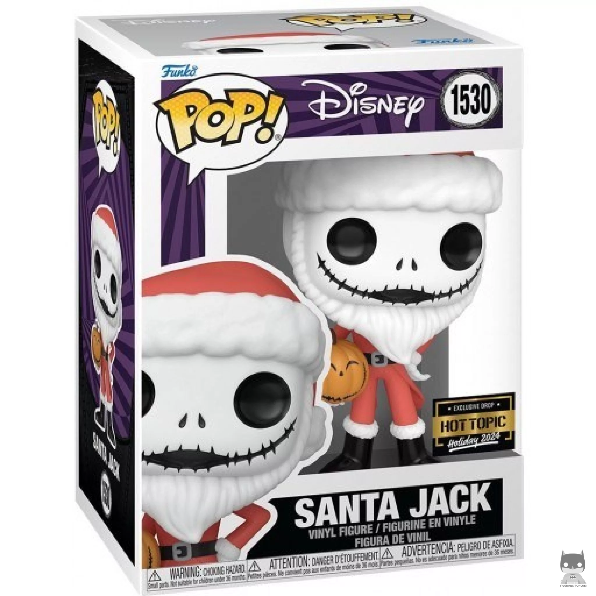 Figura Funko Pop! Jack Papá Noel en su caja