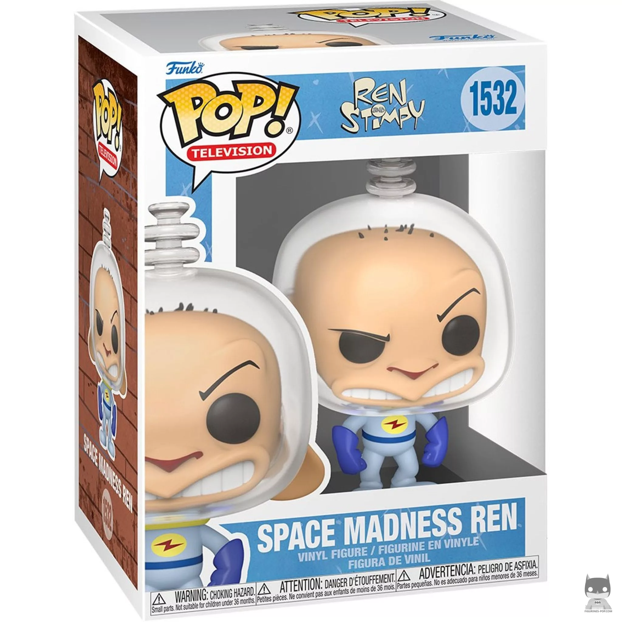 Figura Funko Pop! Ren Locura Espacial en su caja