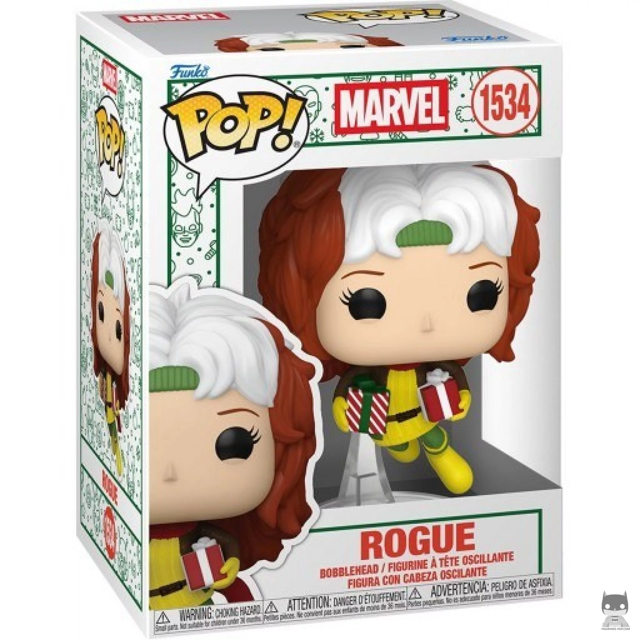 Figura Funko Pop! Pícara (Navidad) en su caja