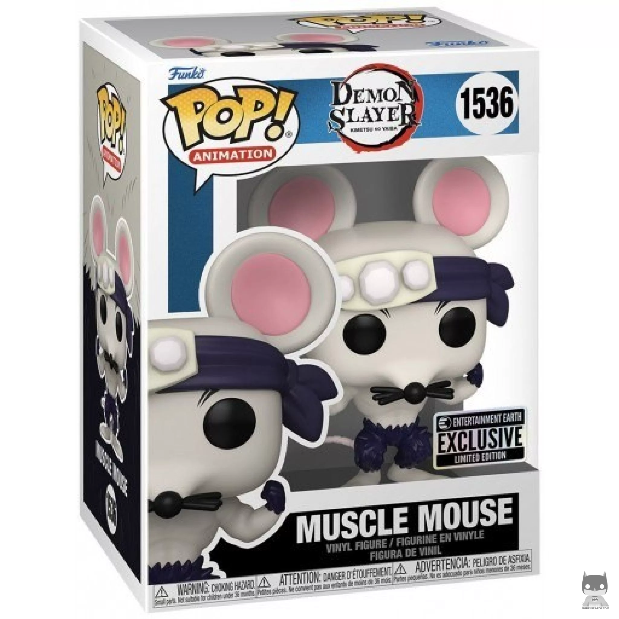 Figura Funko Pop! Ratón Musculoso en su caja