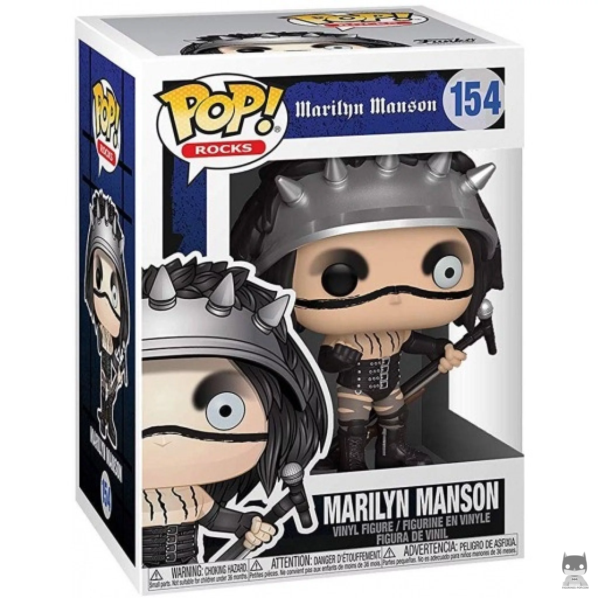 Figura Funko Pop! Marilyn Manson en su caja