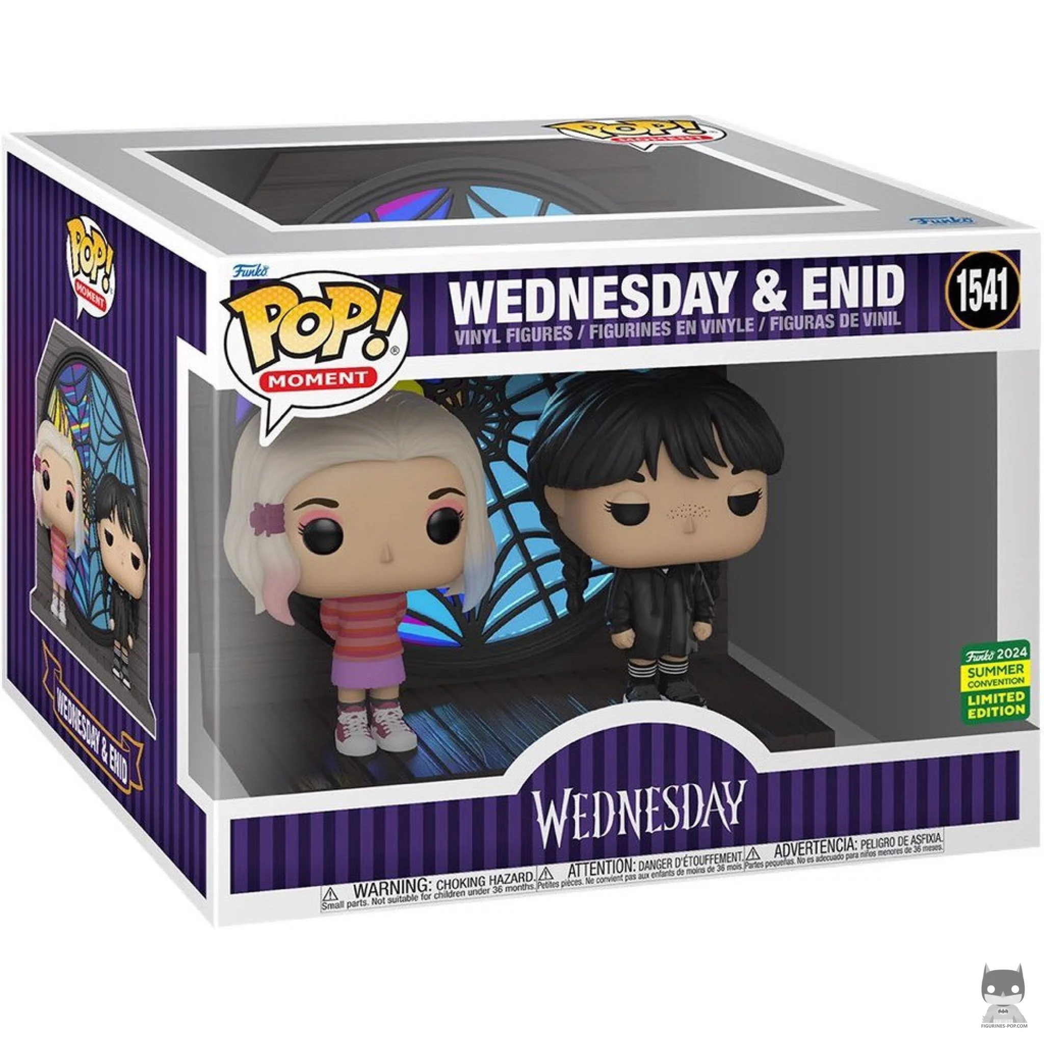 Figura Funko Pop! Miércoles & Enid - Moment en su caja