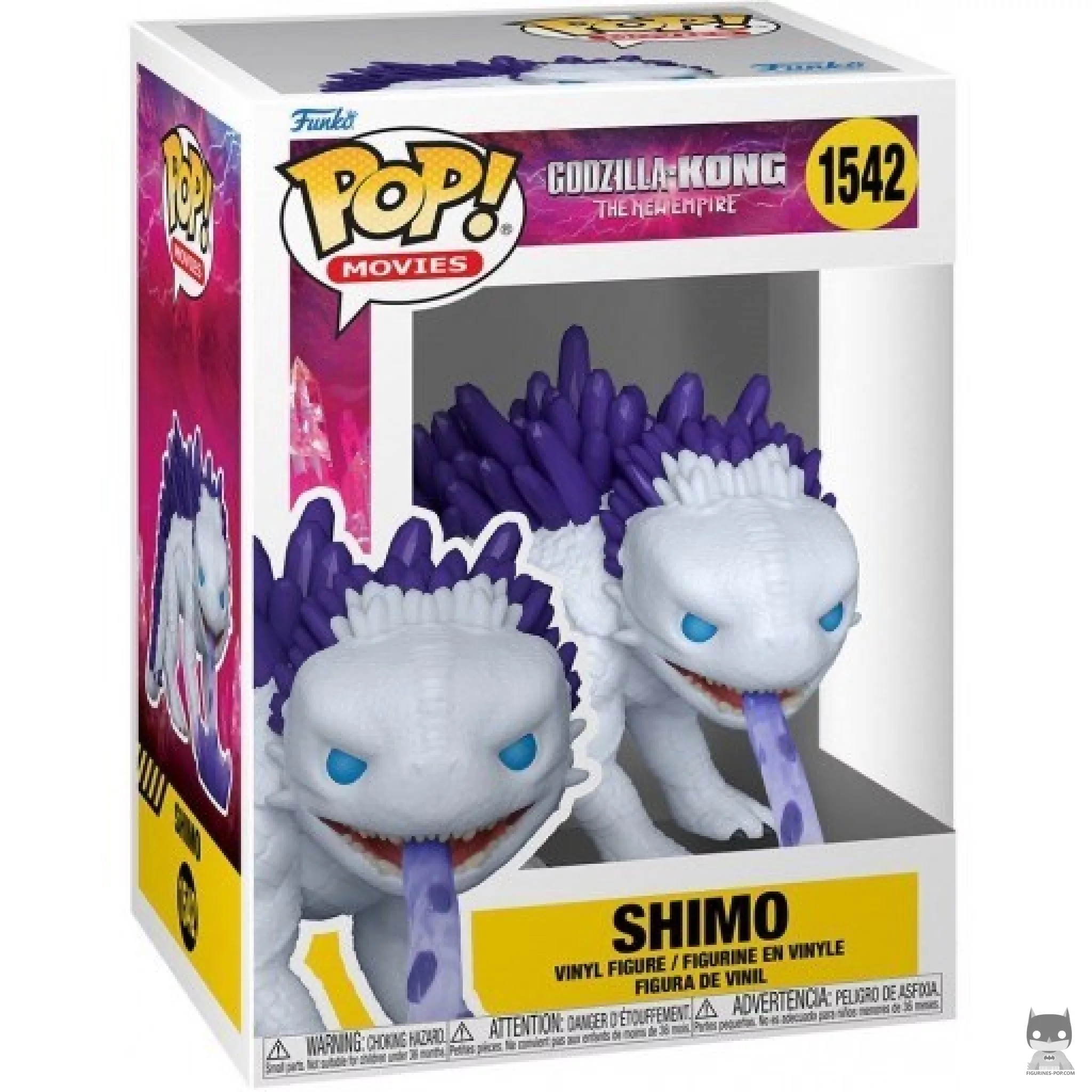 Figura Funko Pop! Shimo con rayo de hielo en su caja