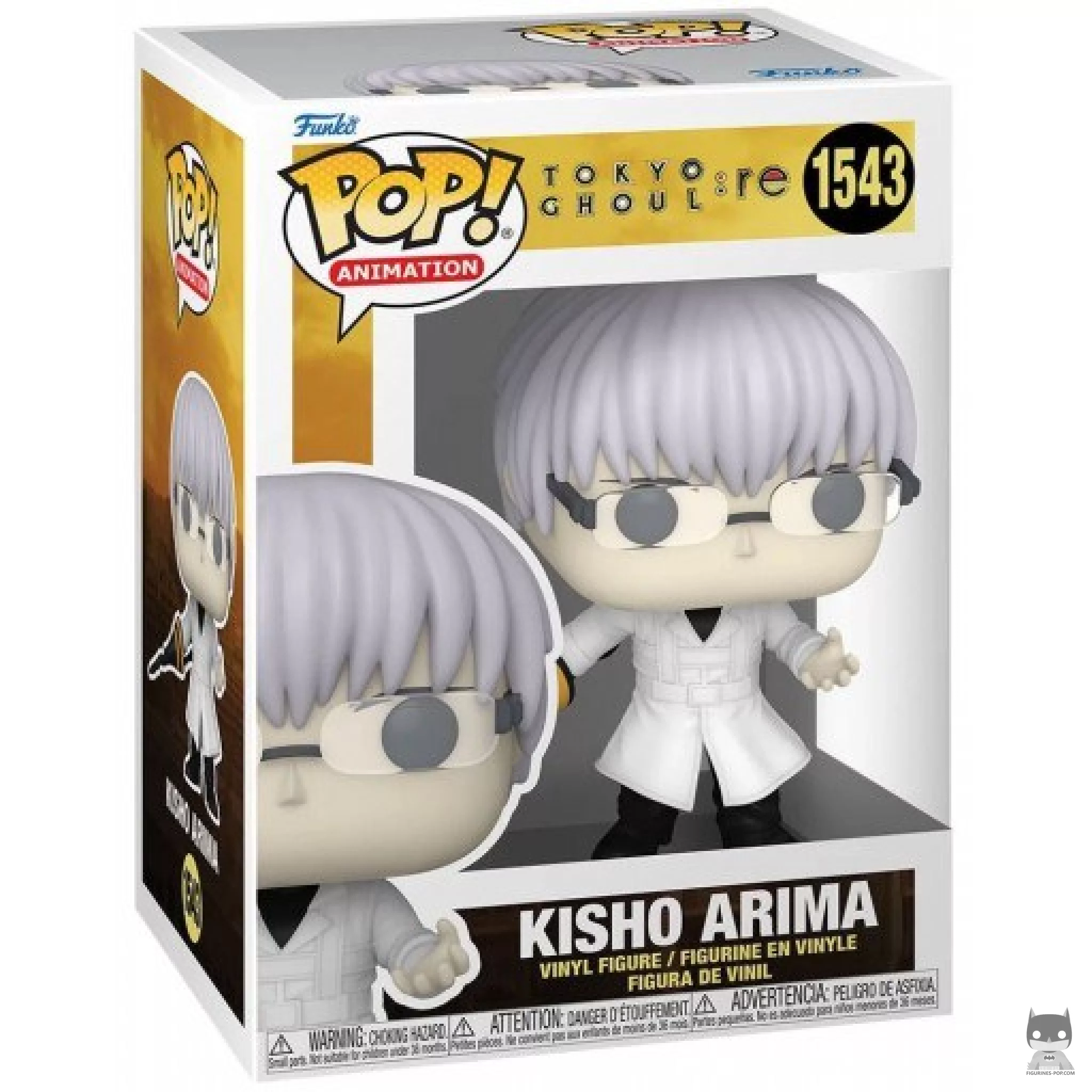 Figura Funko Pop! Kisho Arima en su caja