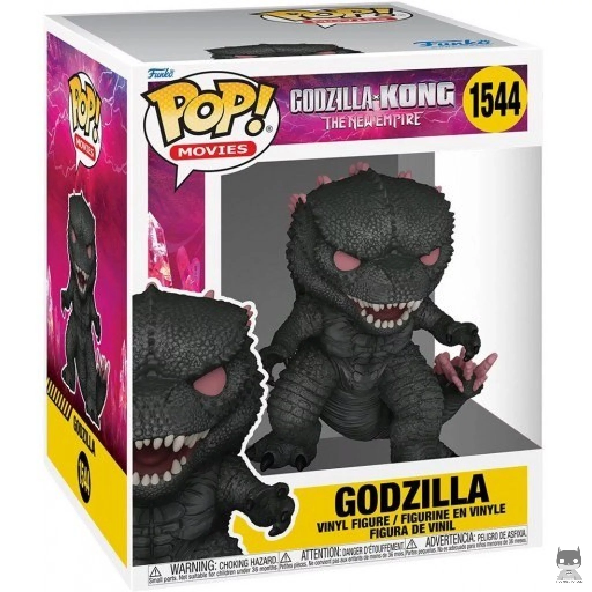 Figura Funko Pop! Godzilla (Supersized) en su caja
