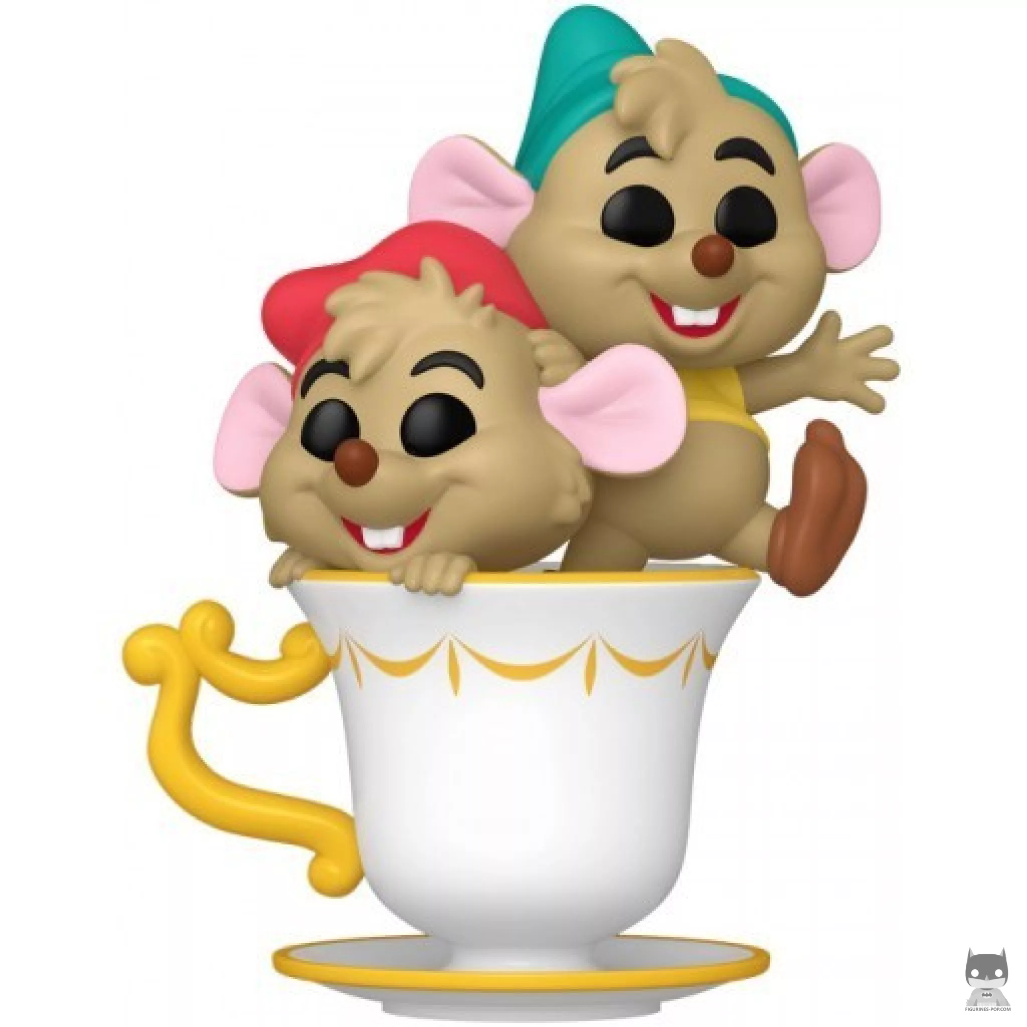 Figura Funko Pop! Jaq & Gus en la taza (La Cenicienta)