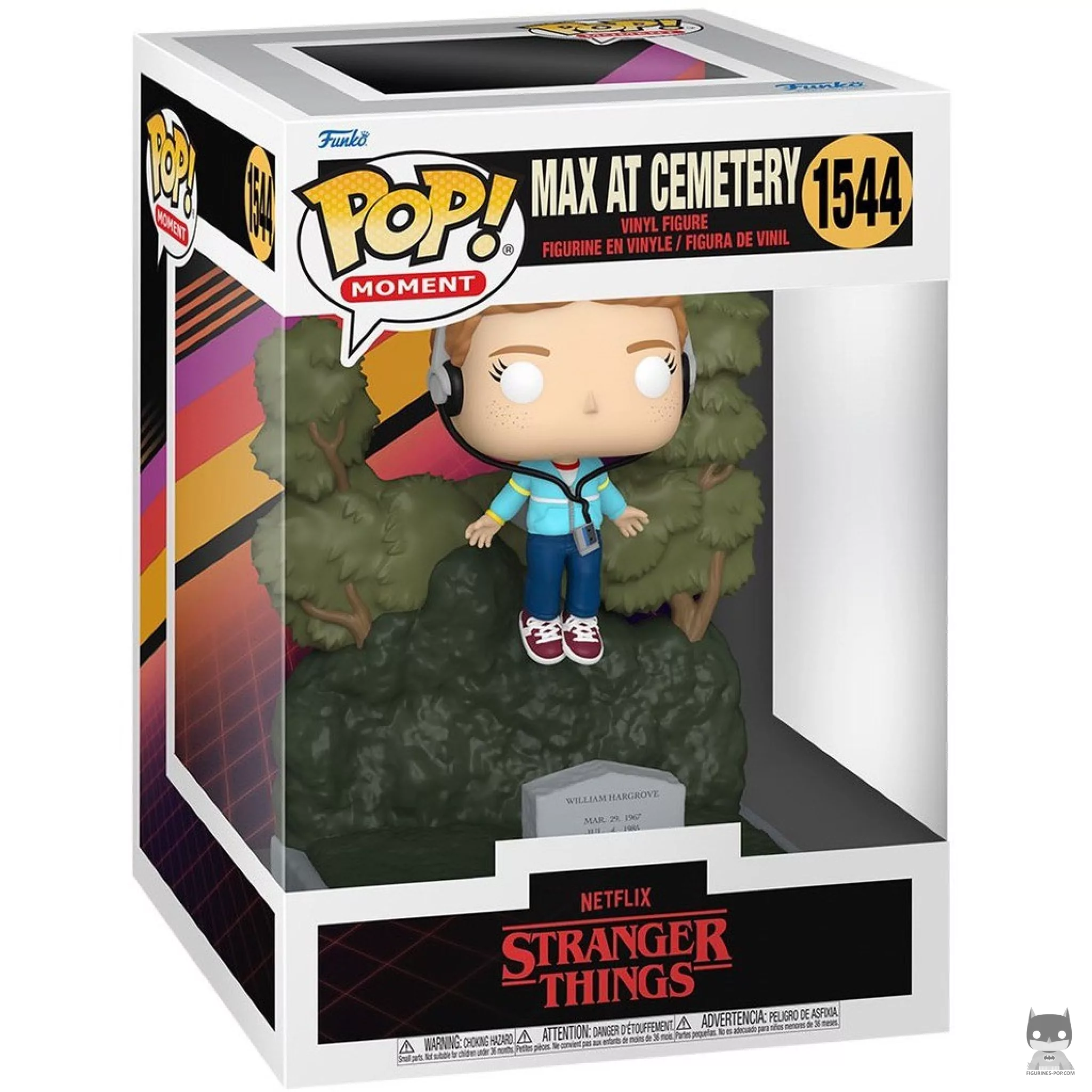Figura Funko Pop! Max en el cementerio en su caja