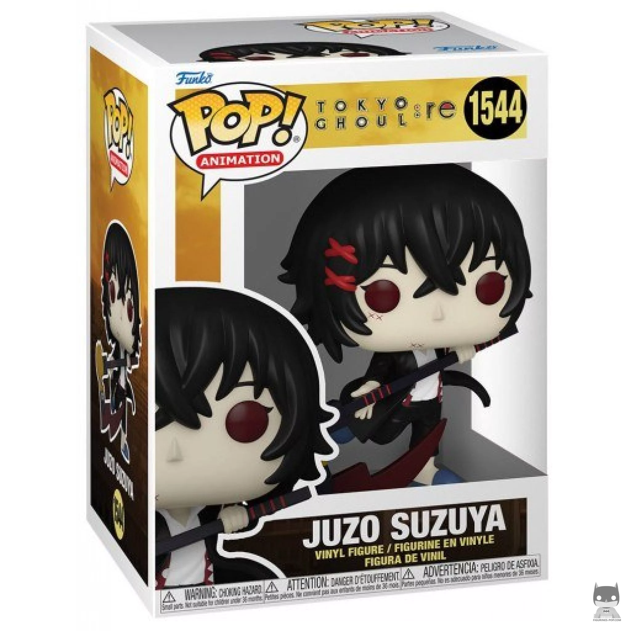 Figura Funko Pop! Juzo Suzuya en su caja