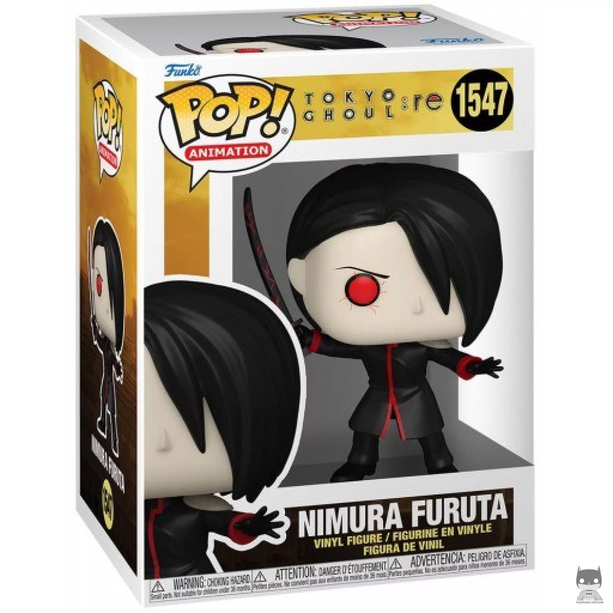 Figura Funko Pop! Nimura Furuta en su caja