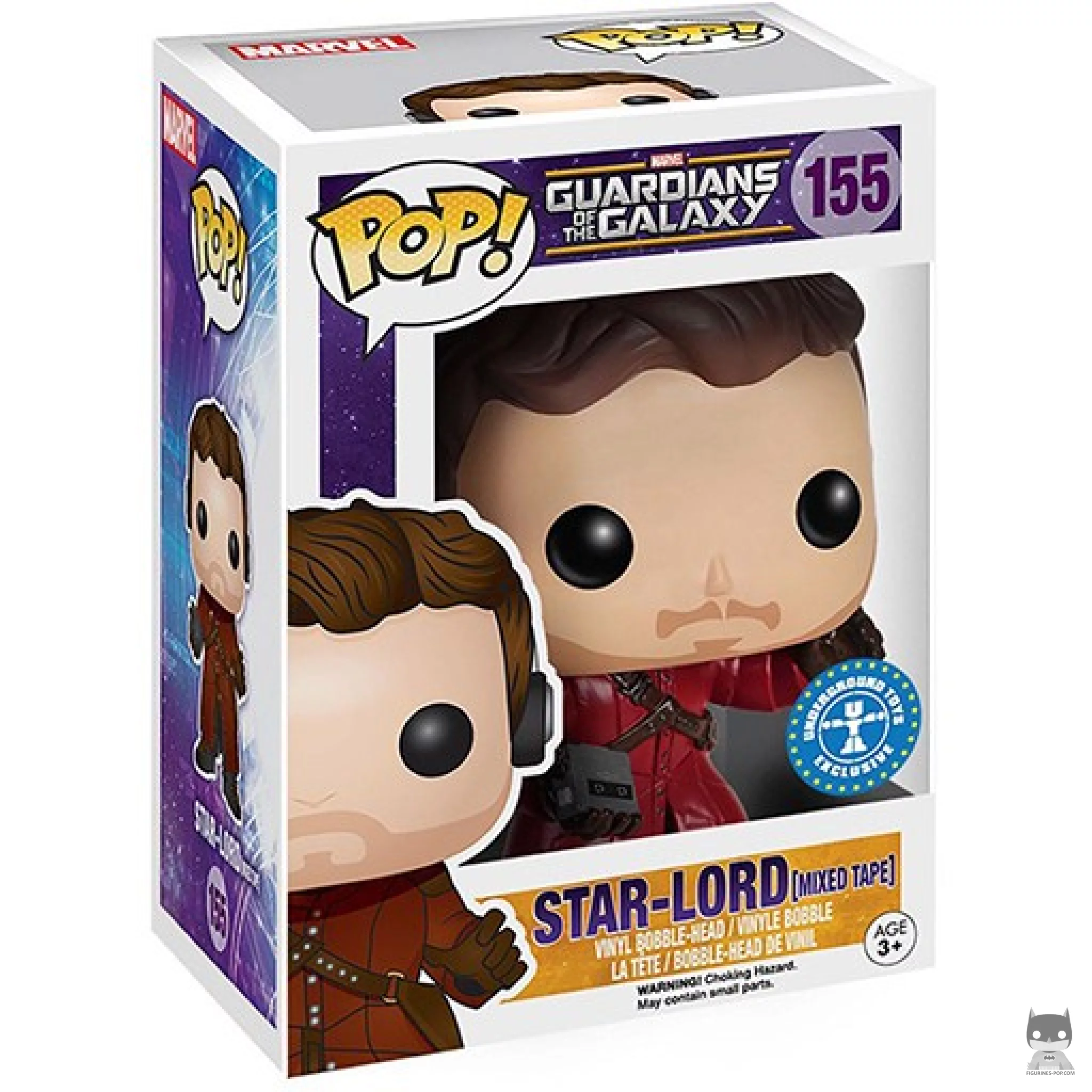 Figura Funko Pop! Star-Lord (con cinta de casete) en su caja