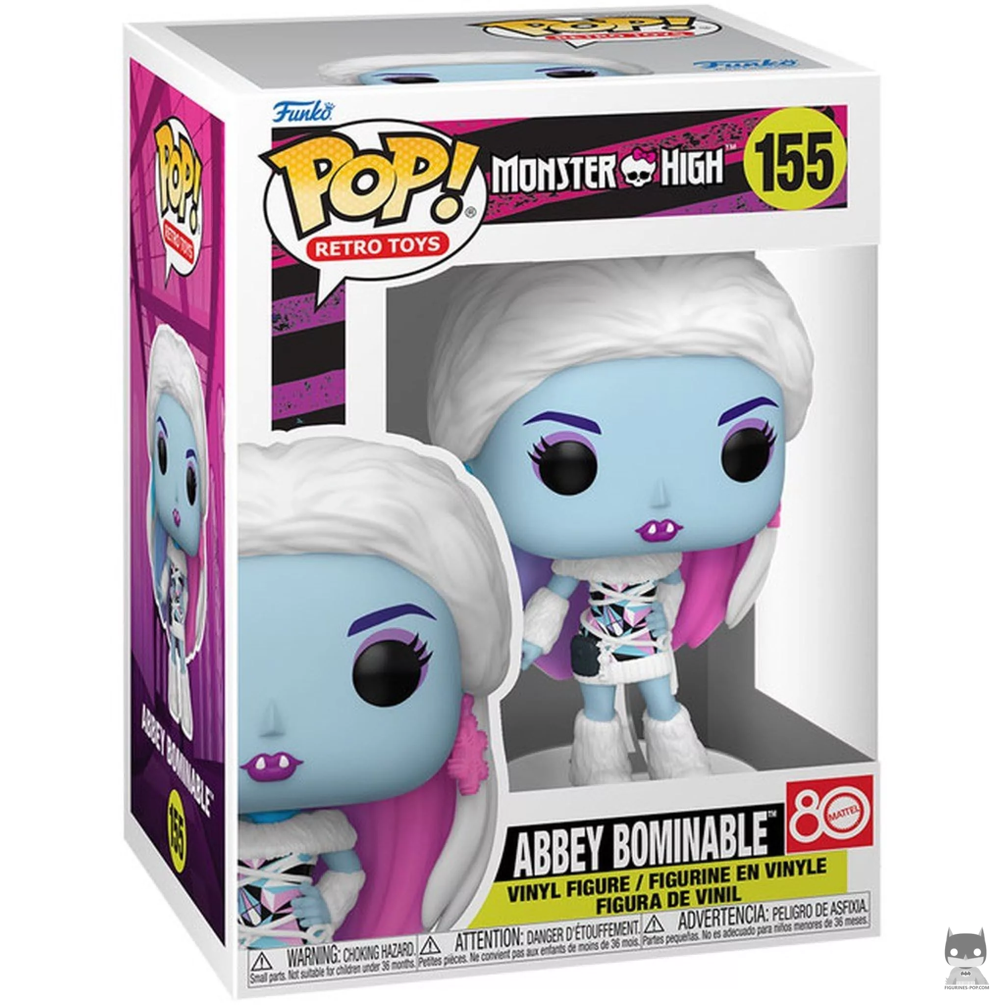 Figura Funko Pop! Abbey Bominable en su caja