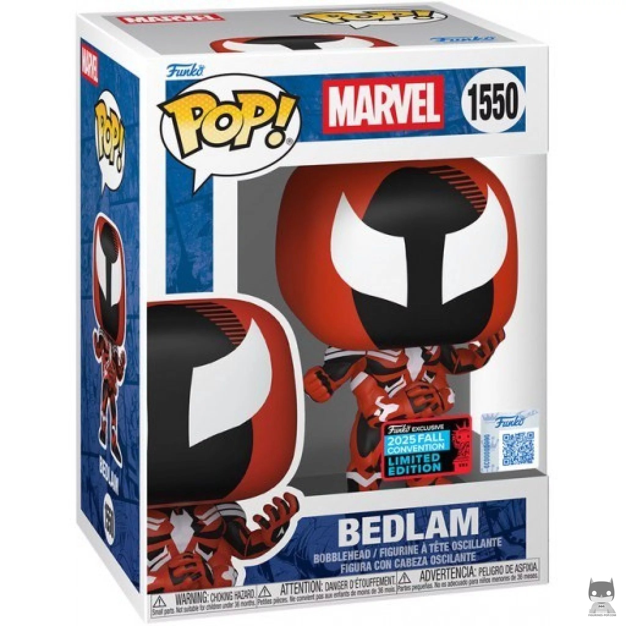 Figura Funko Pop! Bedlam en su caja