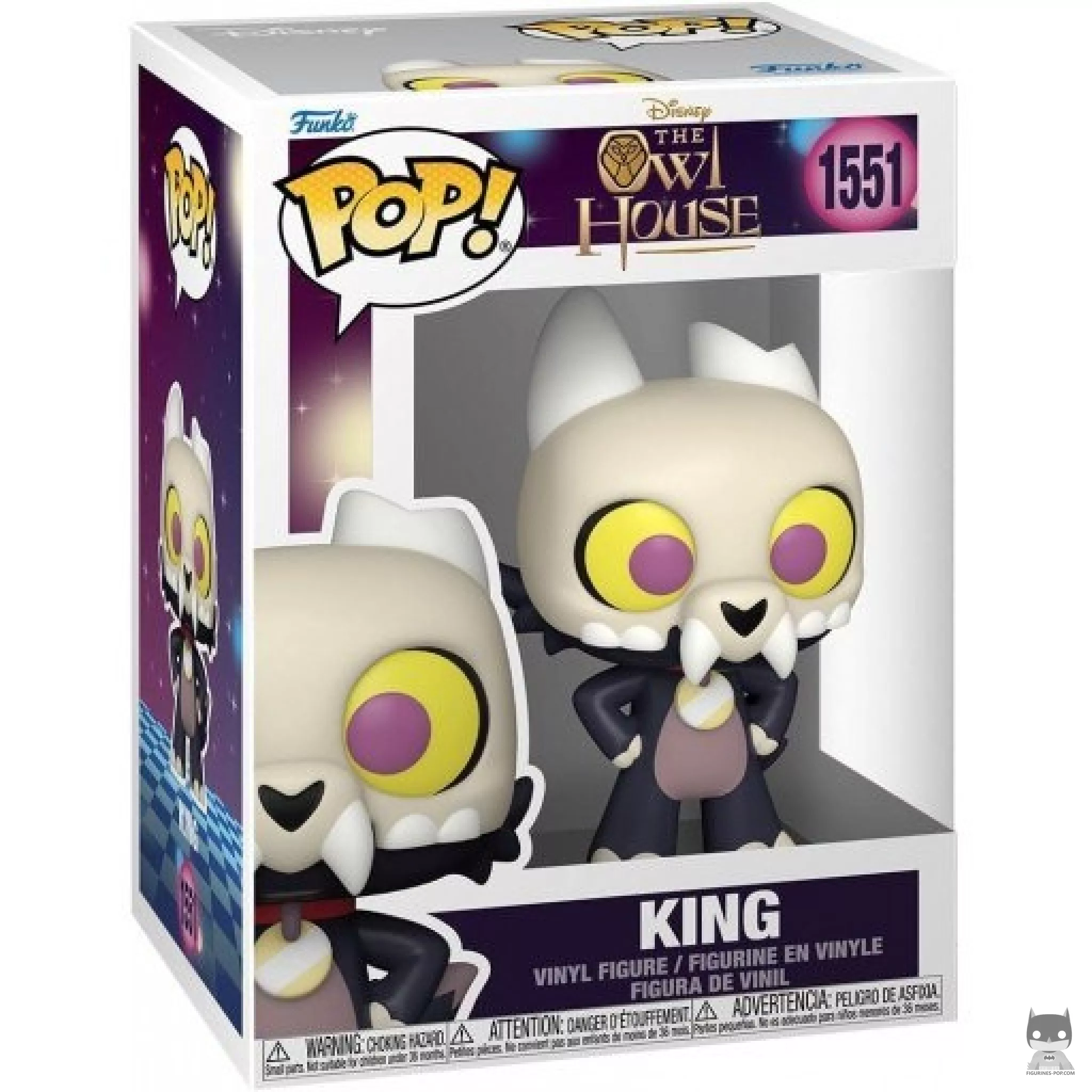 Figura Funko Pop! King en su caja