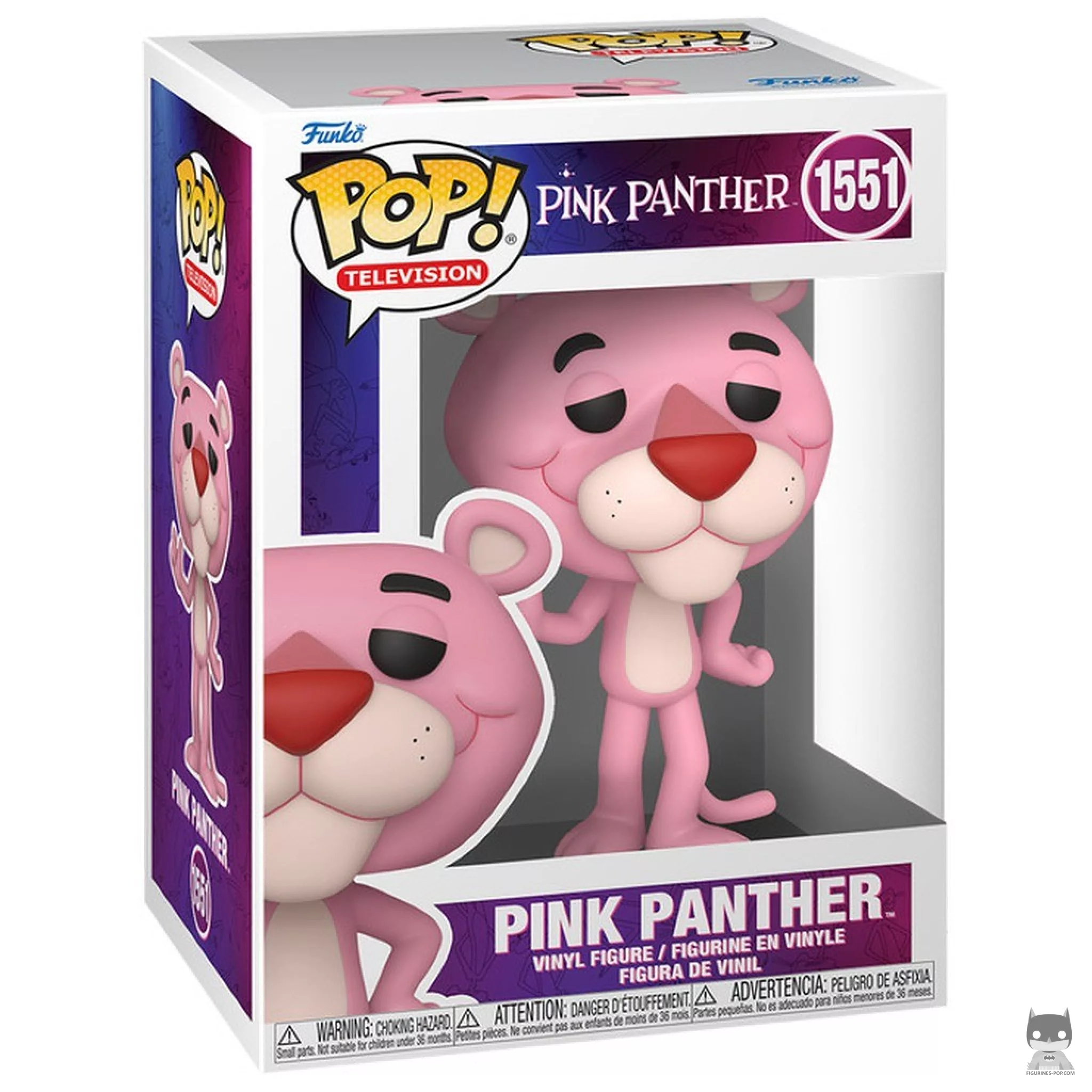 Figura Funko Pop! La Pantera Rosa en su caja