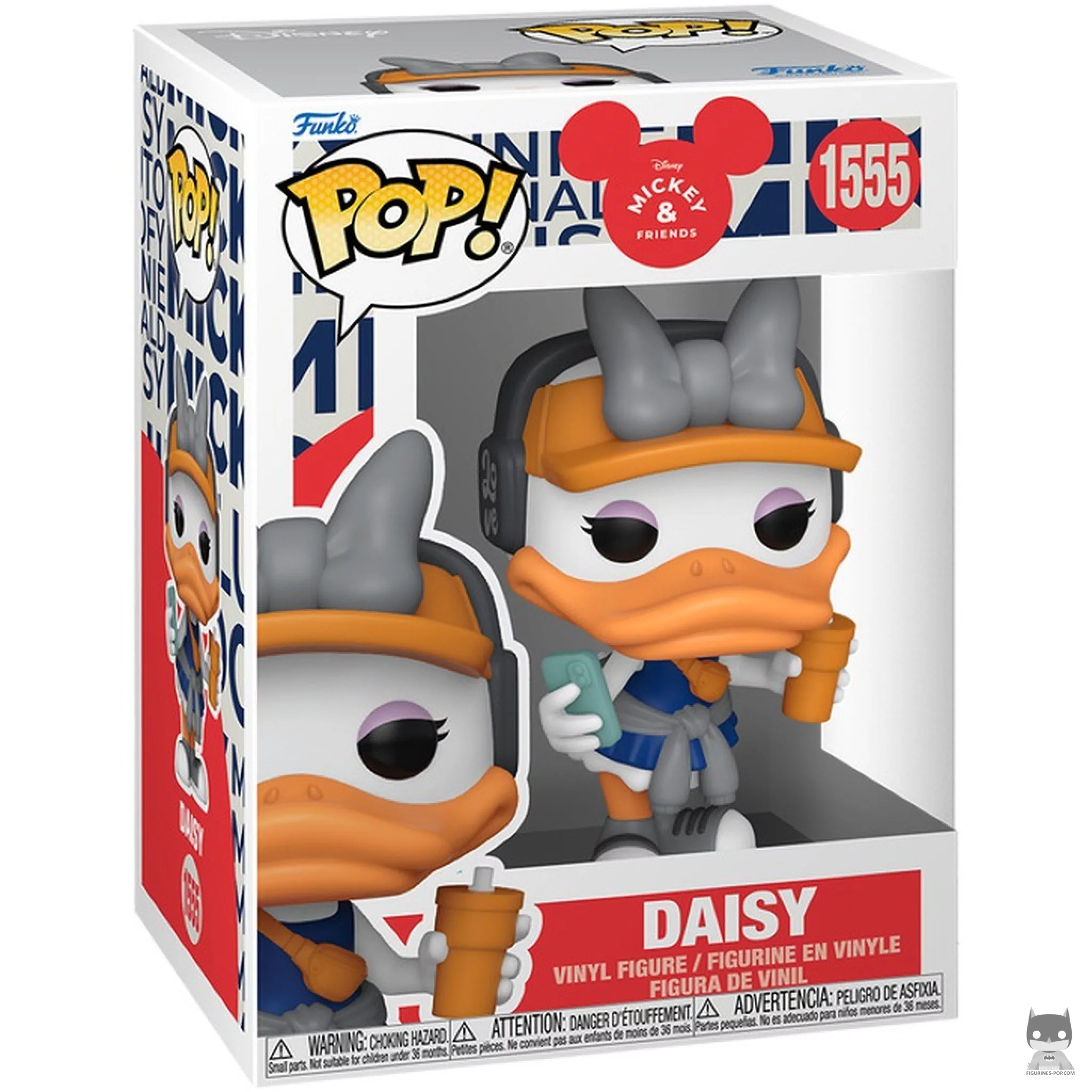 Figura Funko Pop! Daisy (Ropa de deporte) en su caja