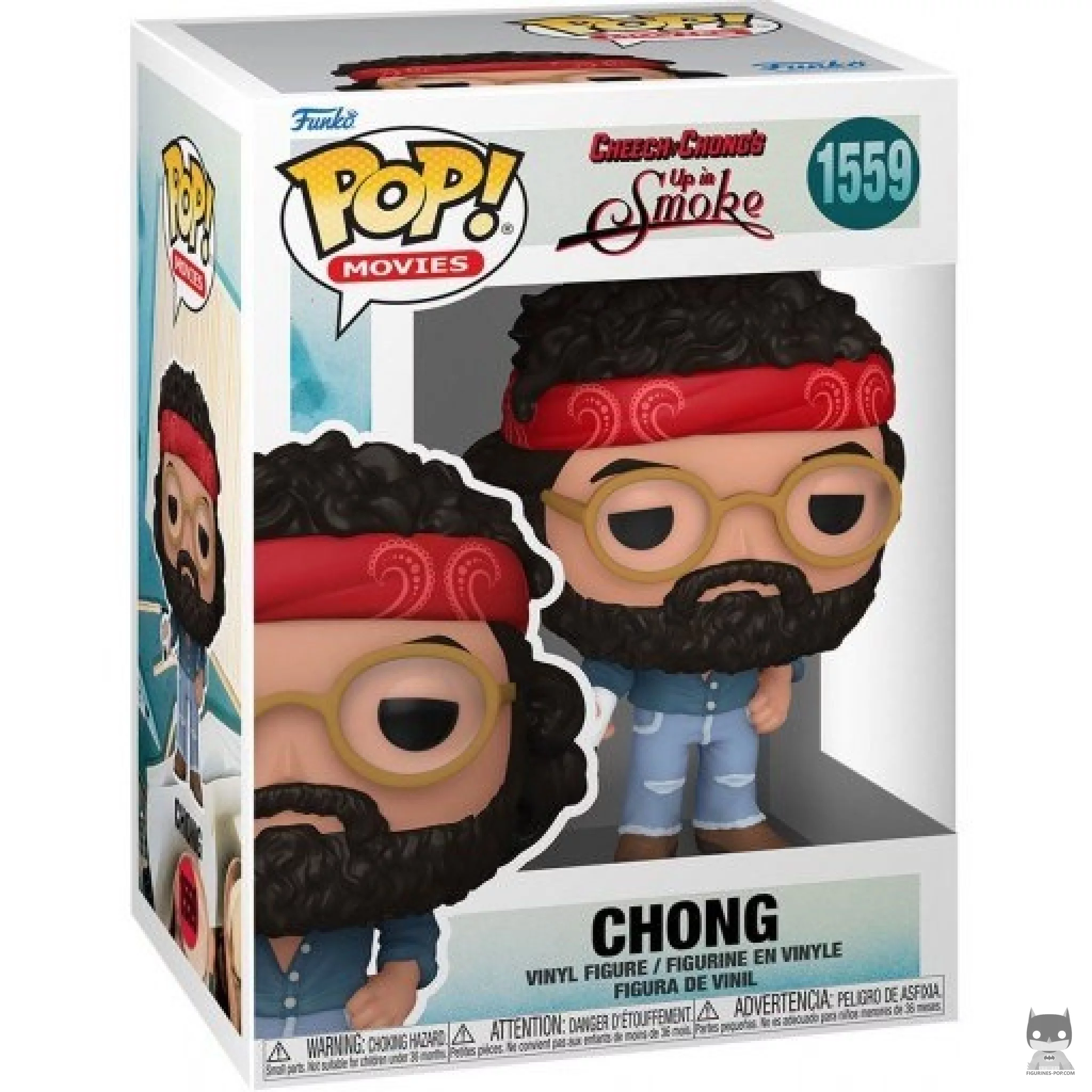 Figura Funko Pop! Chong en su caja