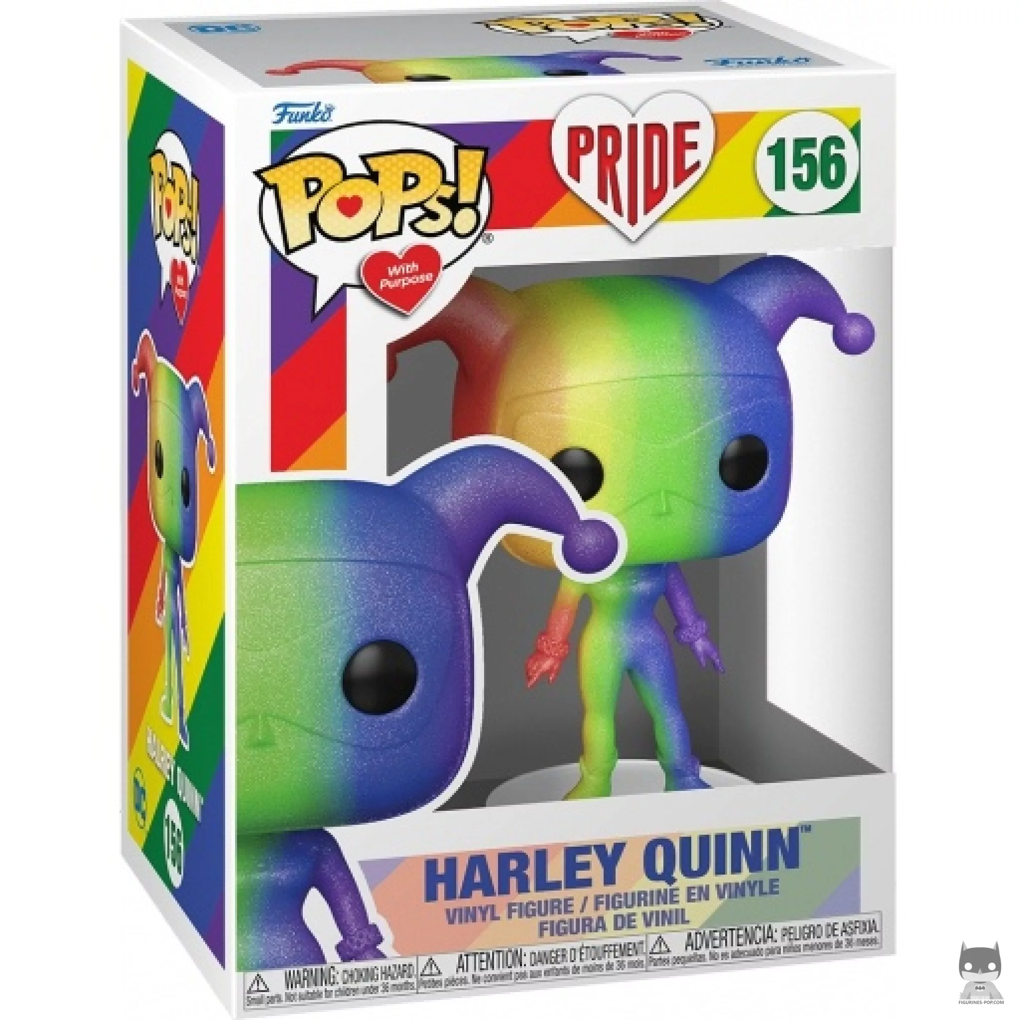 Figura Funko Pop! Harley Quinn en su caja