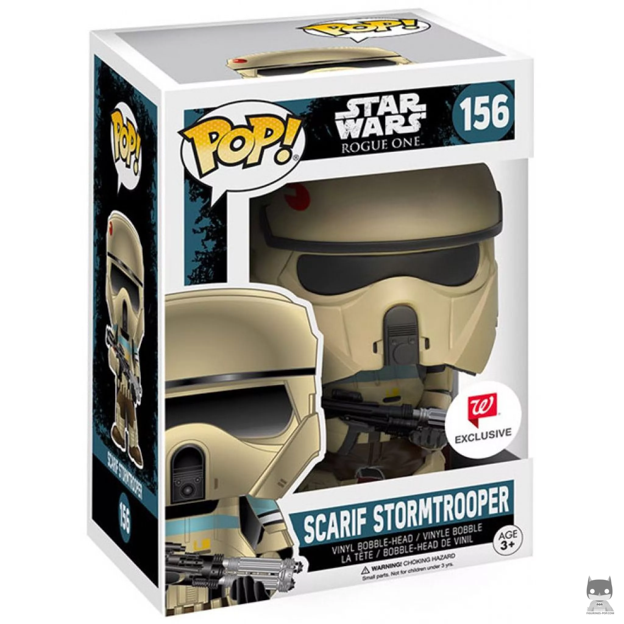 Figura Funko Pop! Stormtrooper de Scarif en su caja