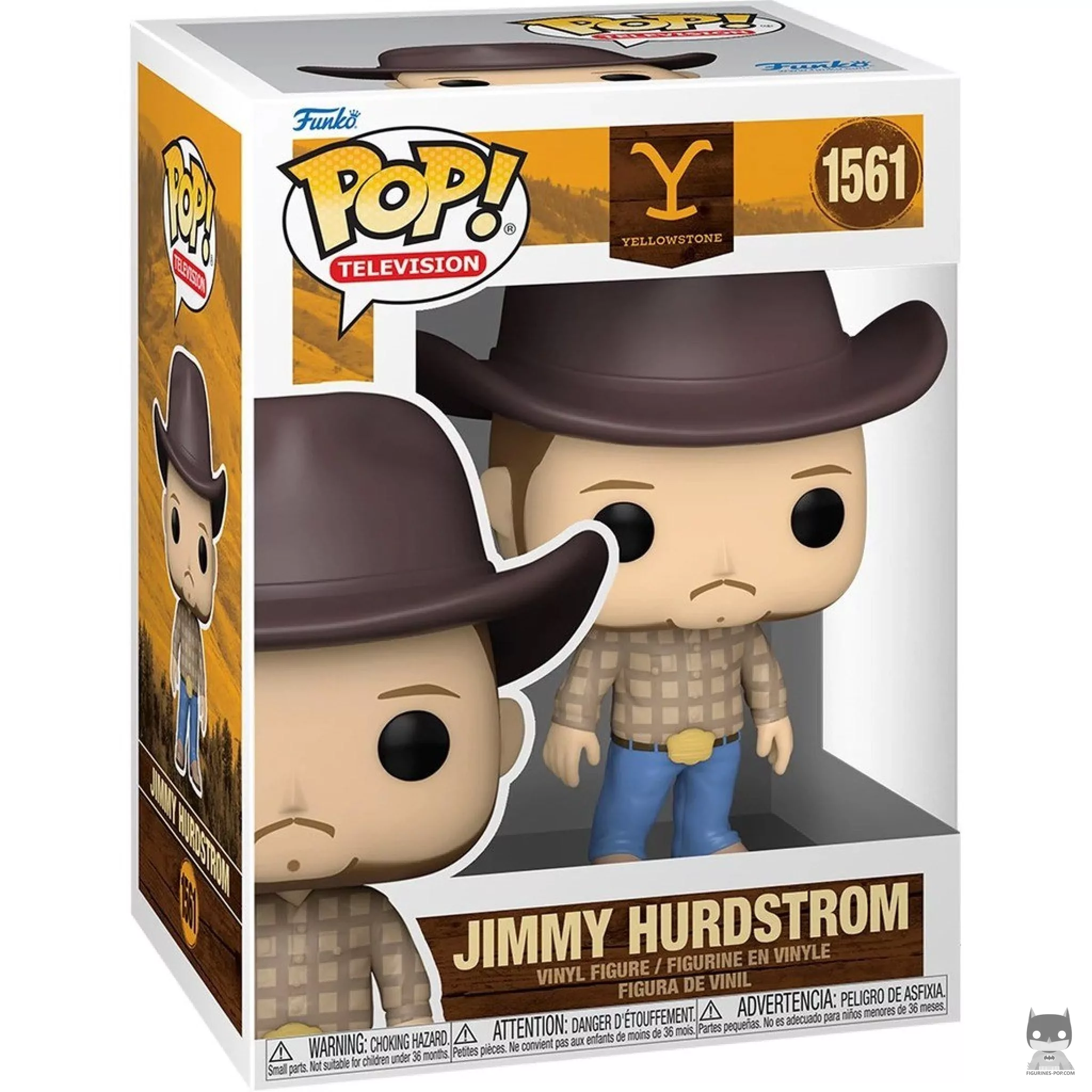 Figura Funko Pop! Jimmy Hurdstrom en su caja
