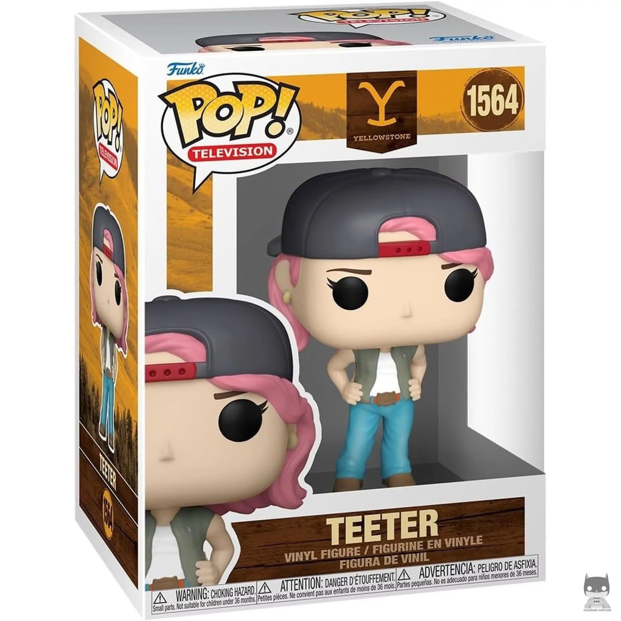 Figura Funko Pop! Teeter en su caja