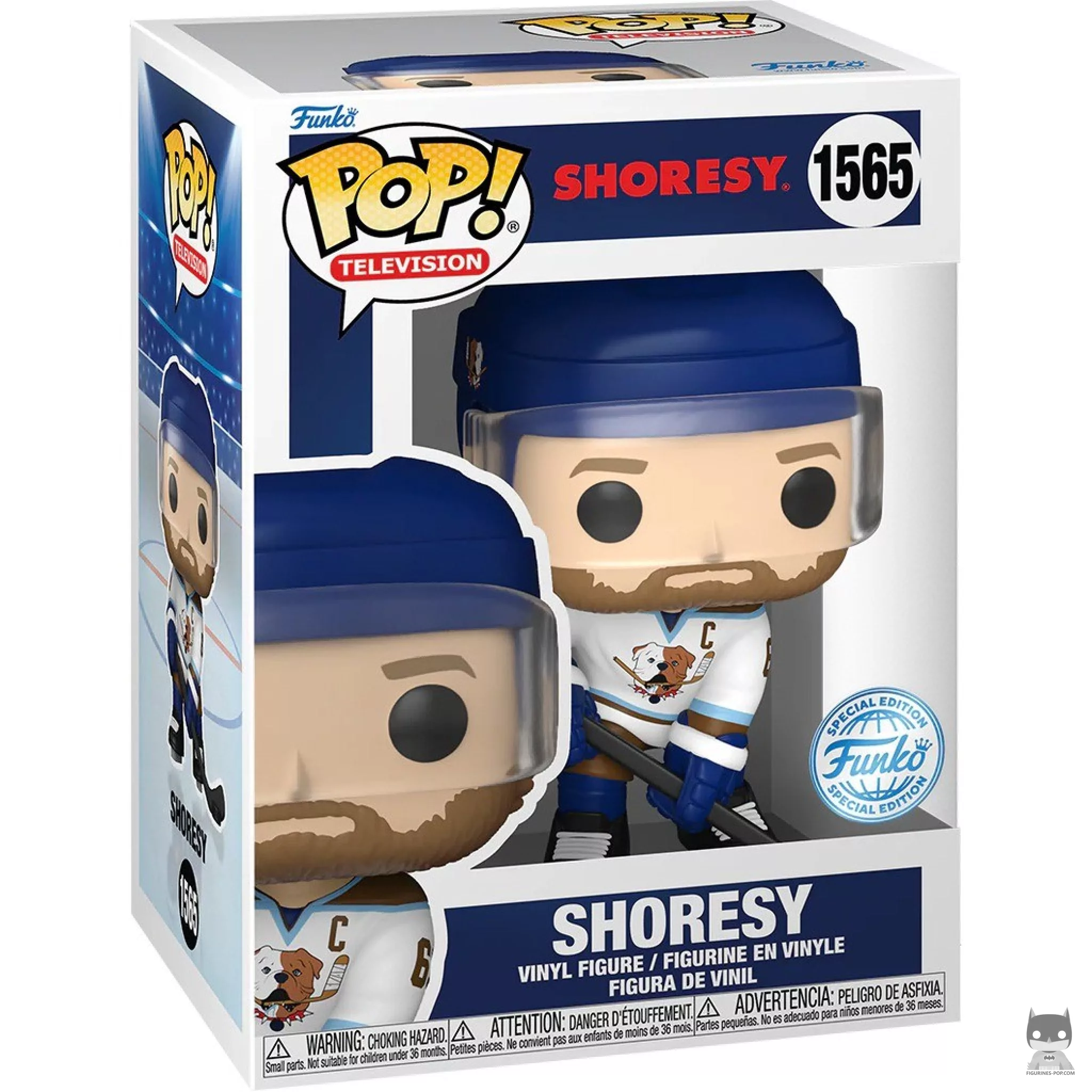 Figura Funko Pop! Shoresy (Camiseta blanca) en su caja
