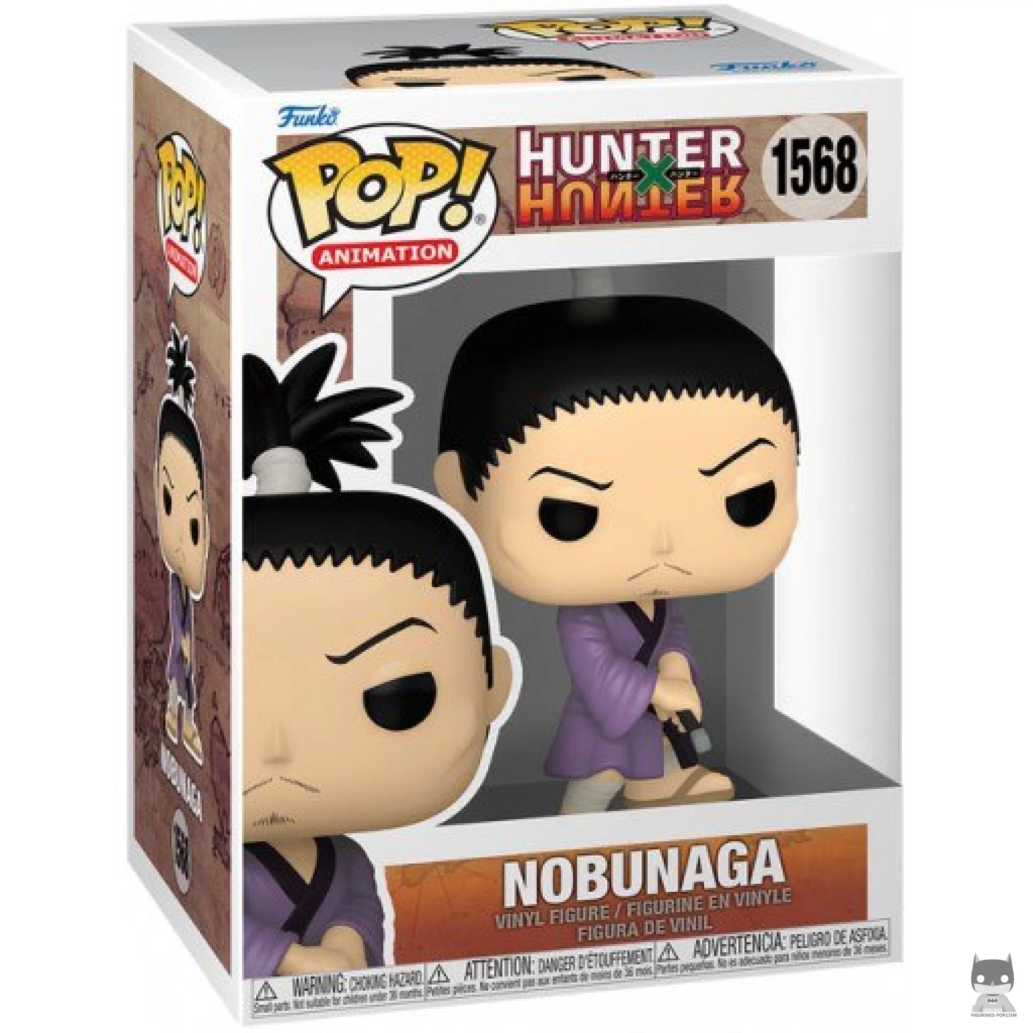Figura Funko Pop! Nobunaga en su caja