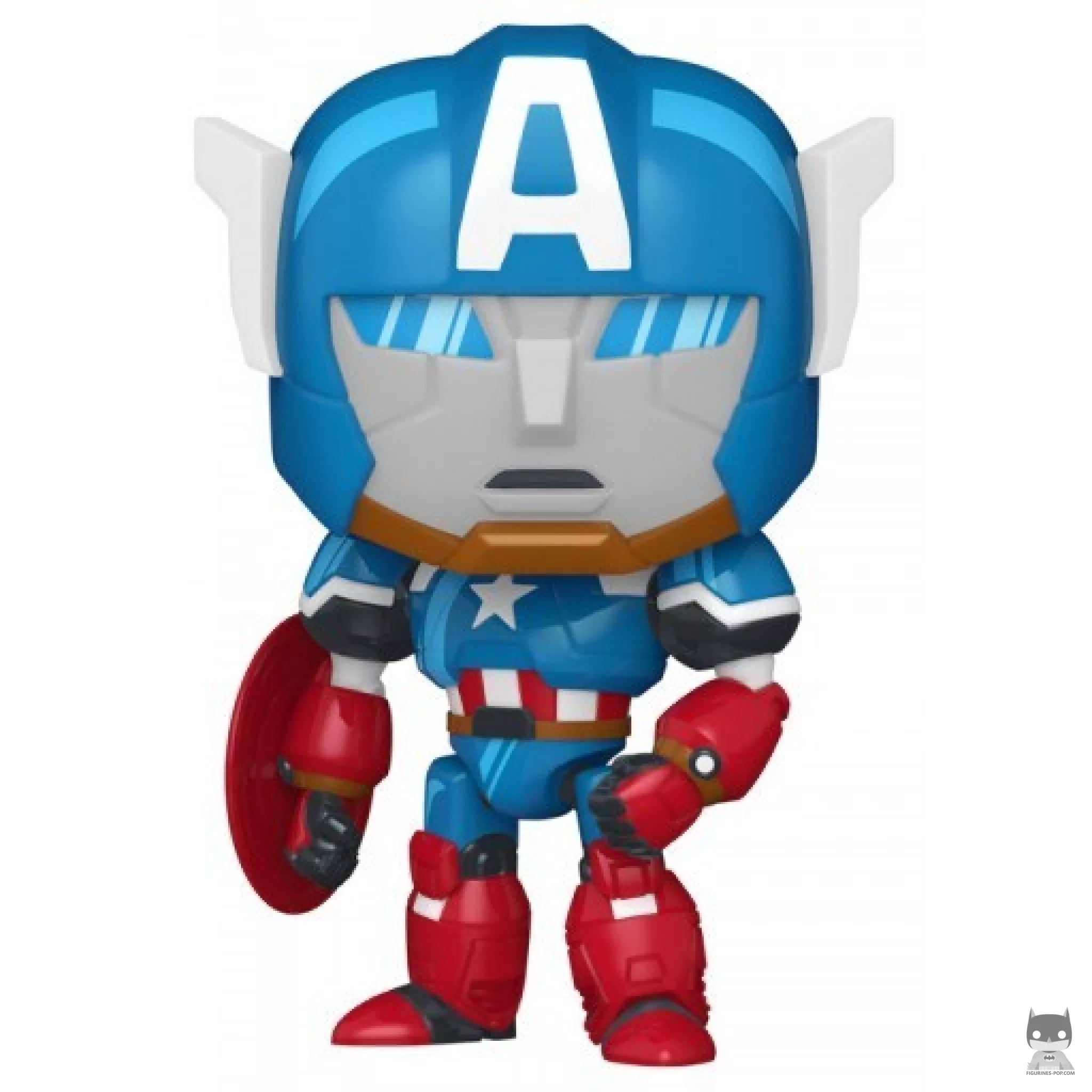 Figura Funko Pop! Mecha del Capitán América (¿Qué pasaría si...?)