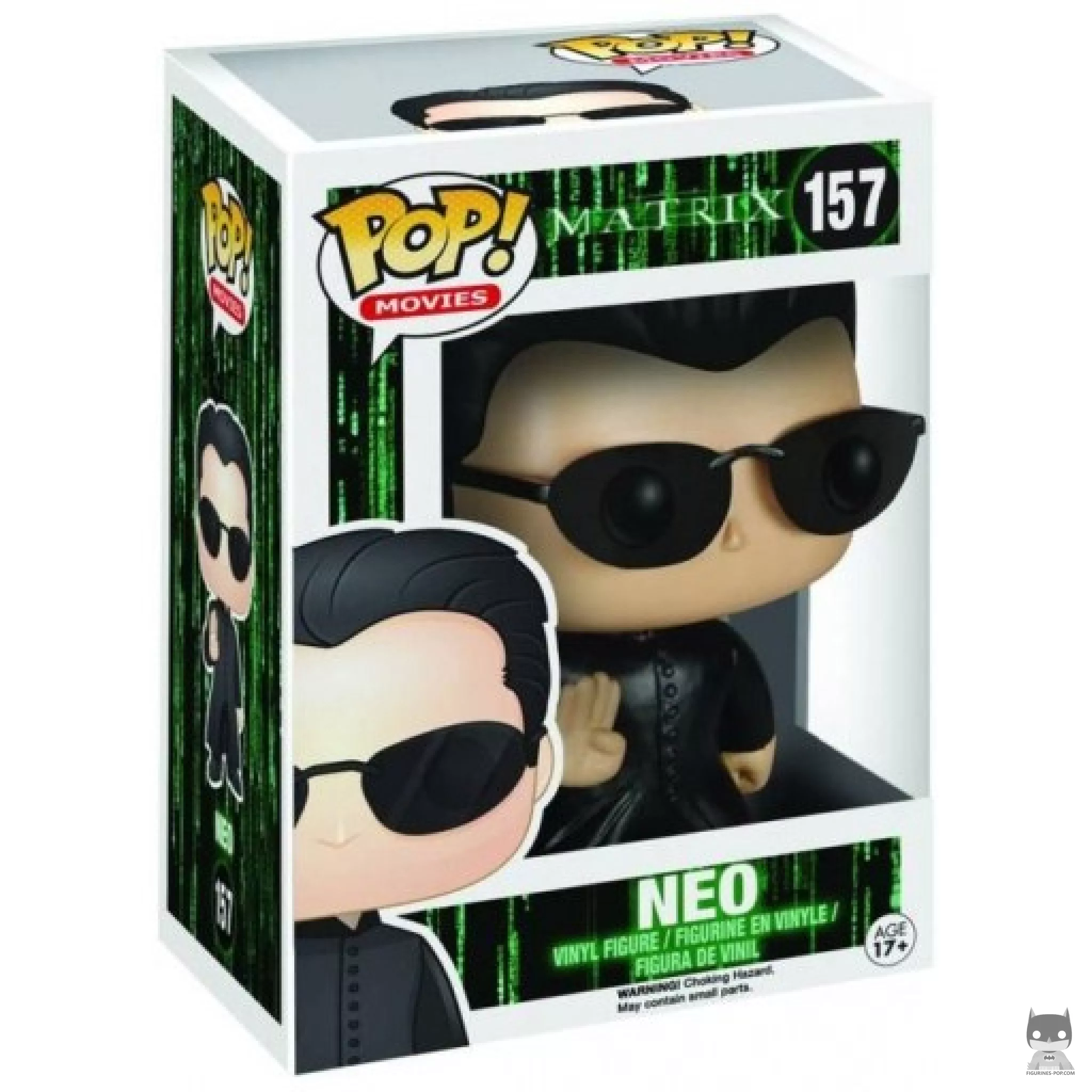 Figura Funko Pop! Neo en su caja
