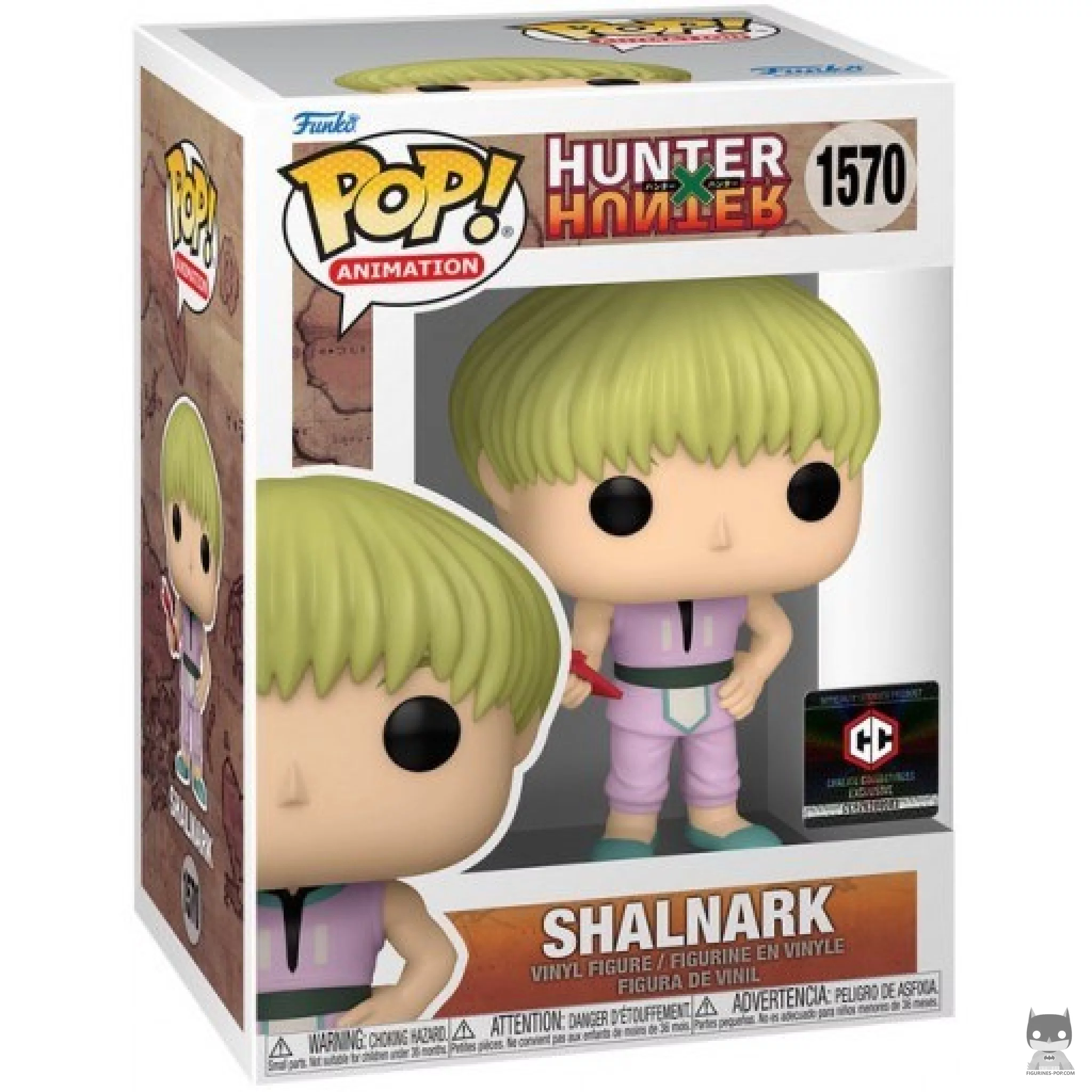 Figura Funko Pop! Shalnark en su caja