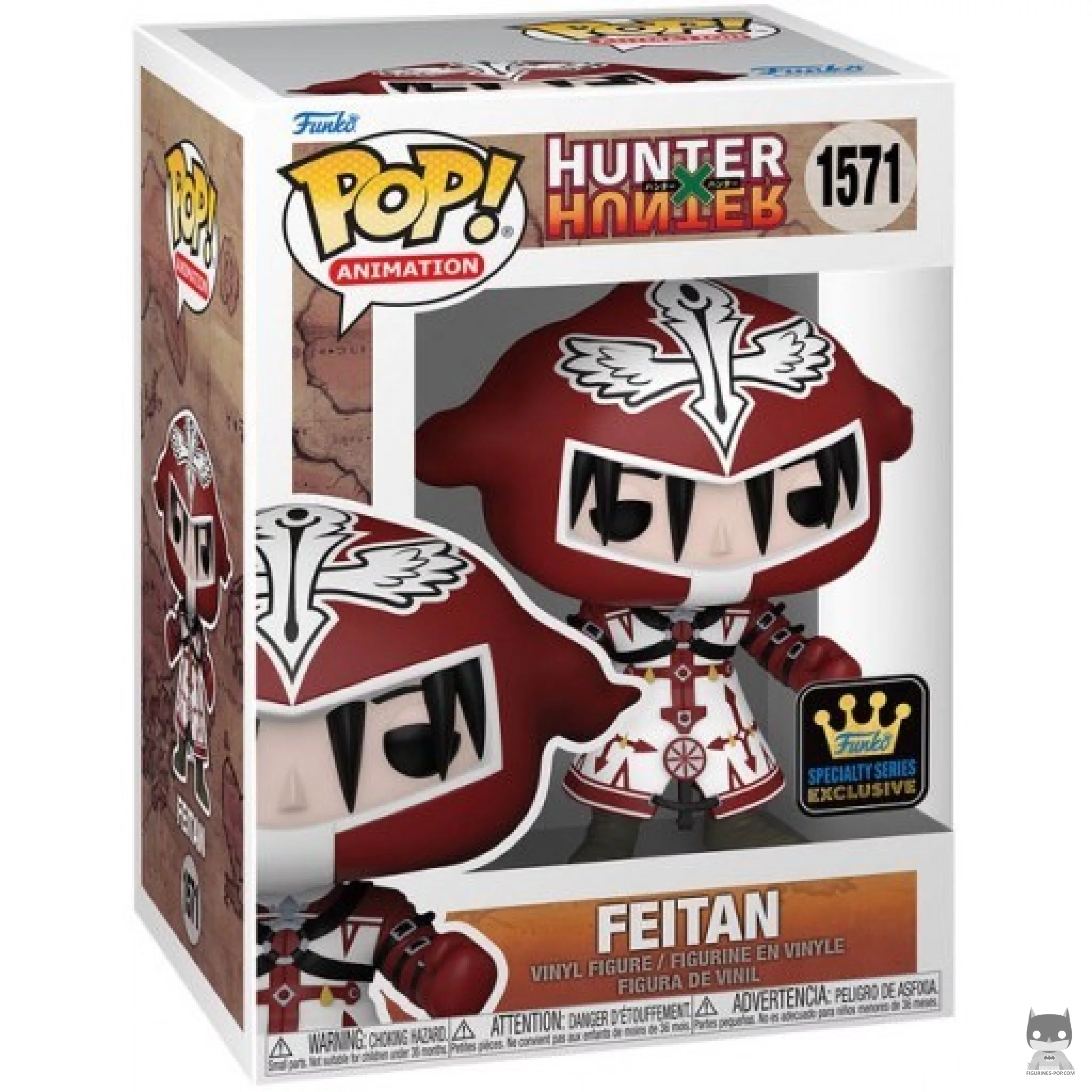 Figura Funko Pop! Feitan (Pain Packer) en su caja