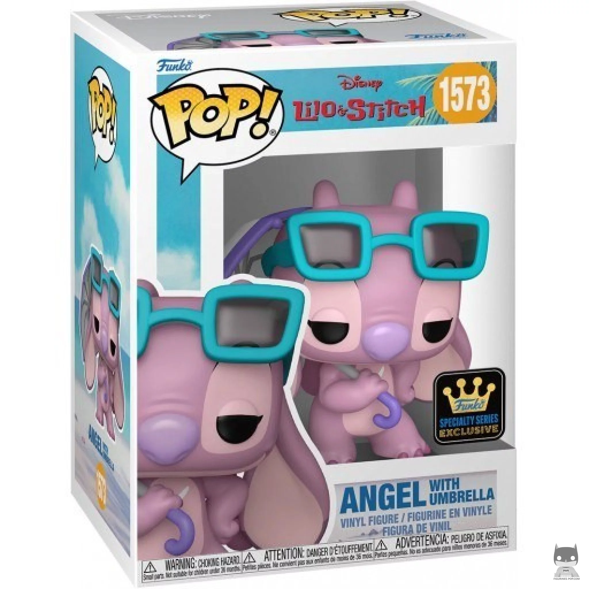 Figura Funko Pop! Angel con paraguas en su caja