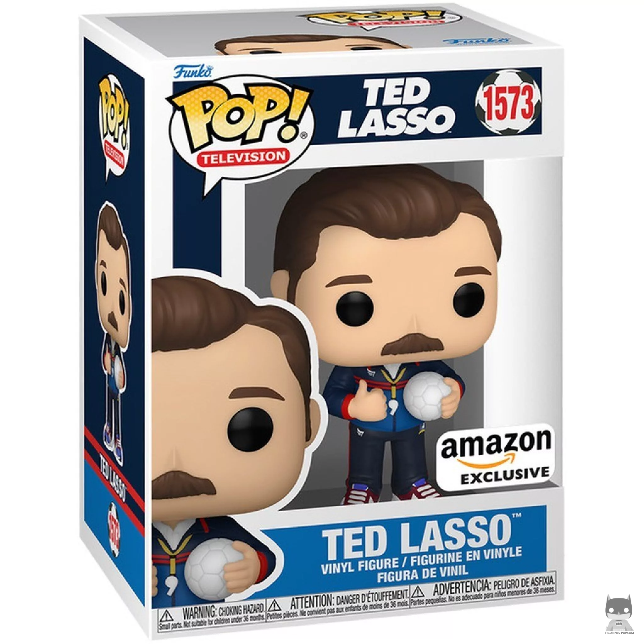 Figura Funko Pop! Ted Lasso en su caja