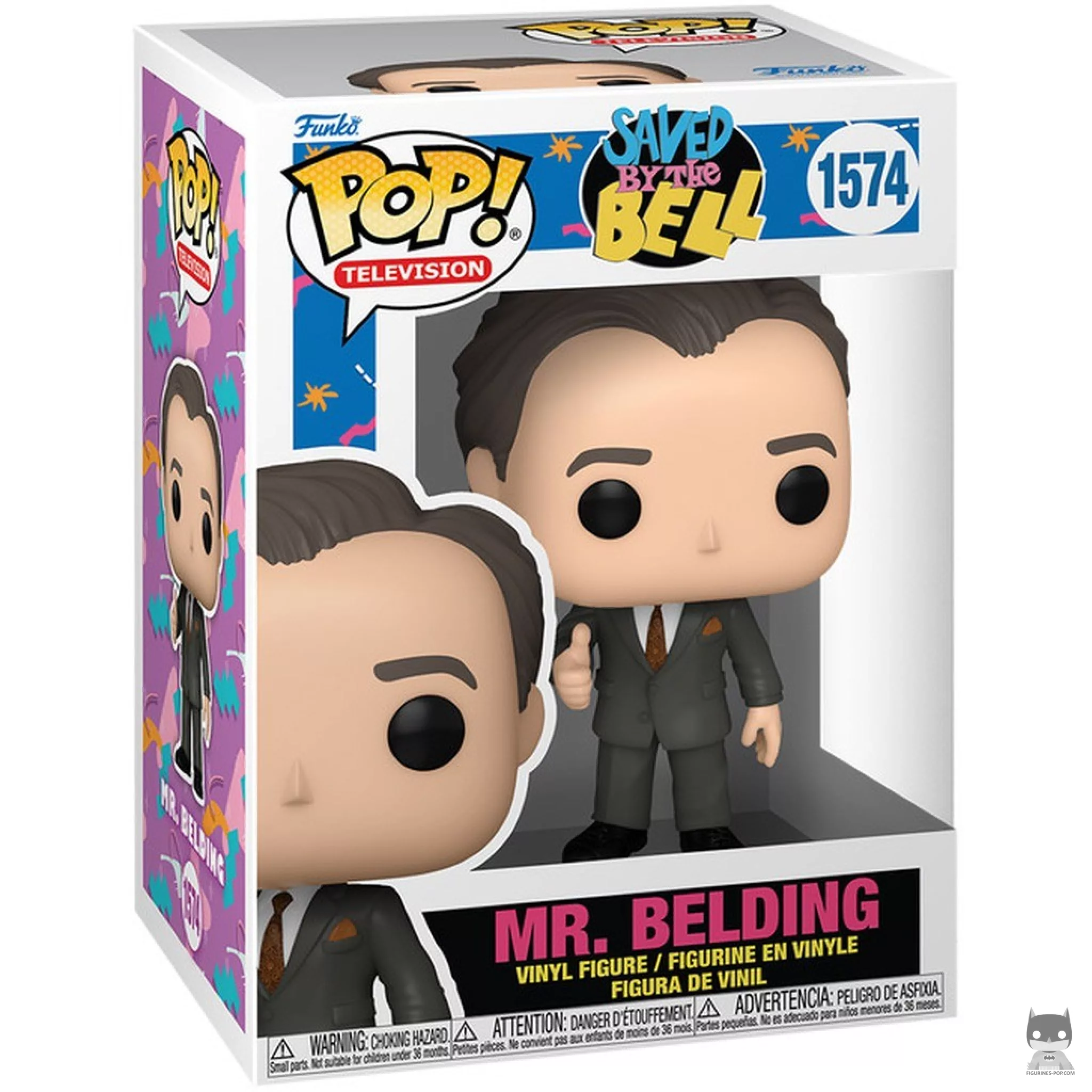 Figura Funko Pop! Mr. Belding en su caja
