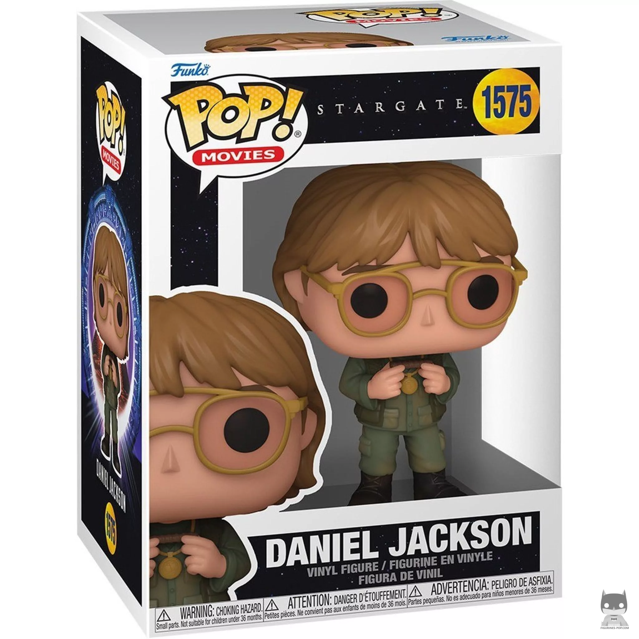 Figura Funko Pop! Daniel Jackson en su caja