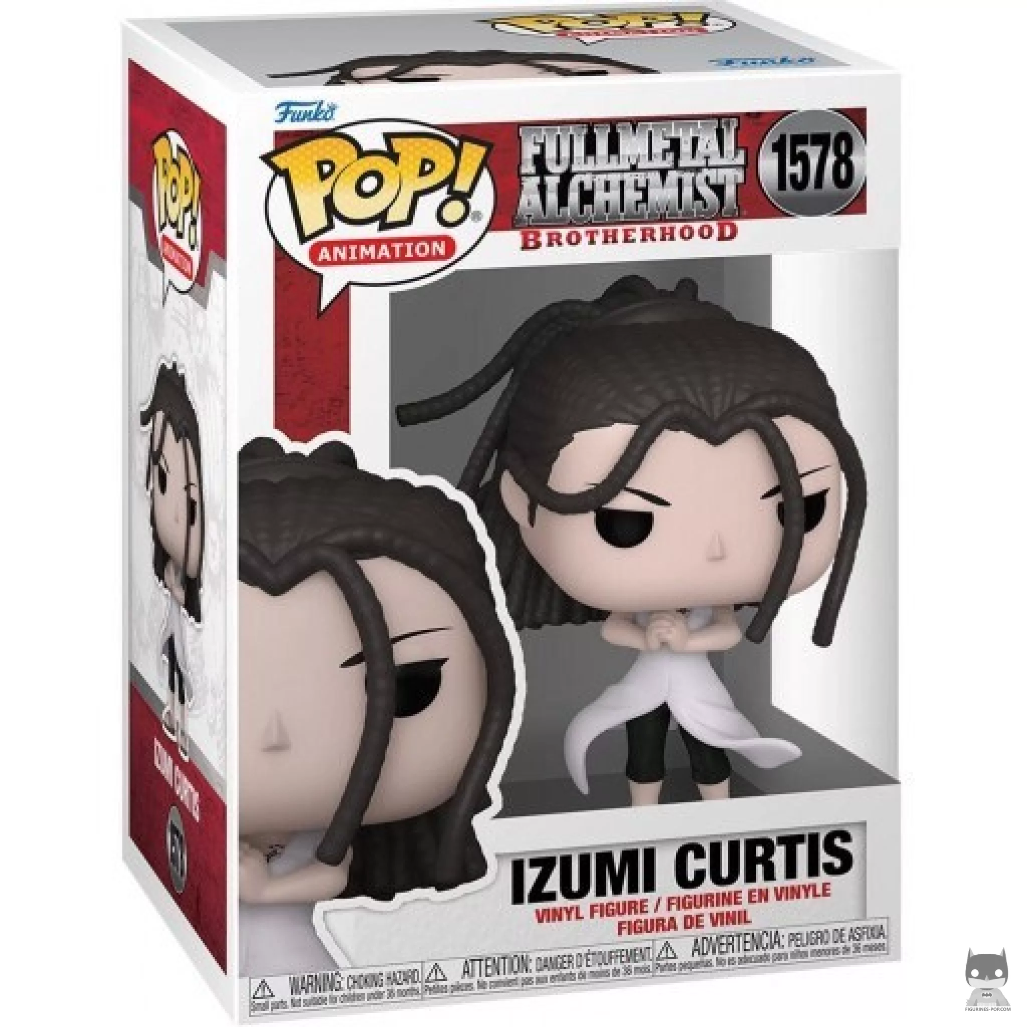 Figura Funko Pop! Izumi Curtis en su caja