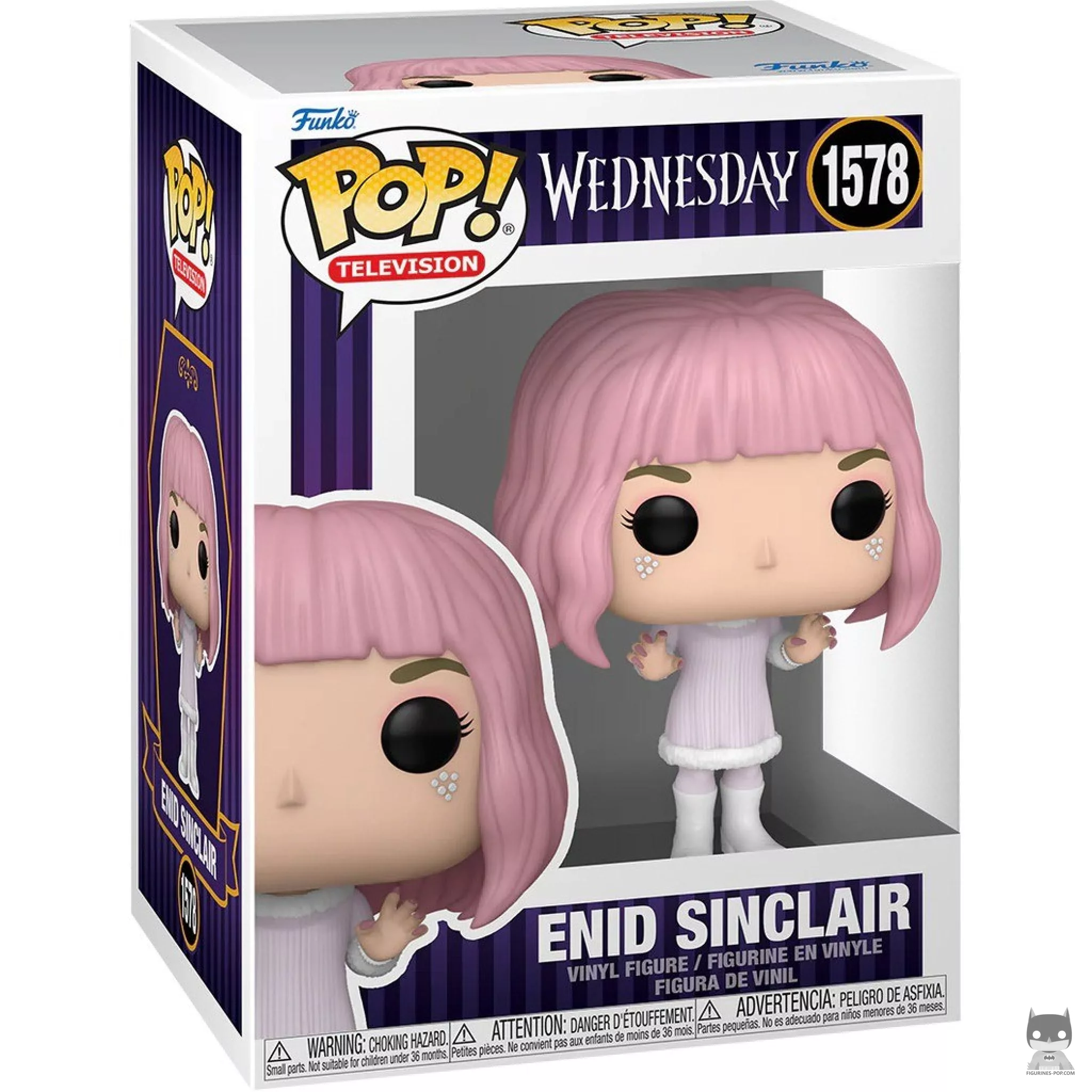 Figura Funko Pop! Enid Sinclair en su caja