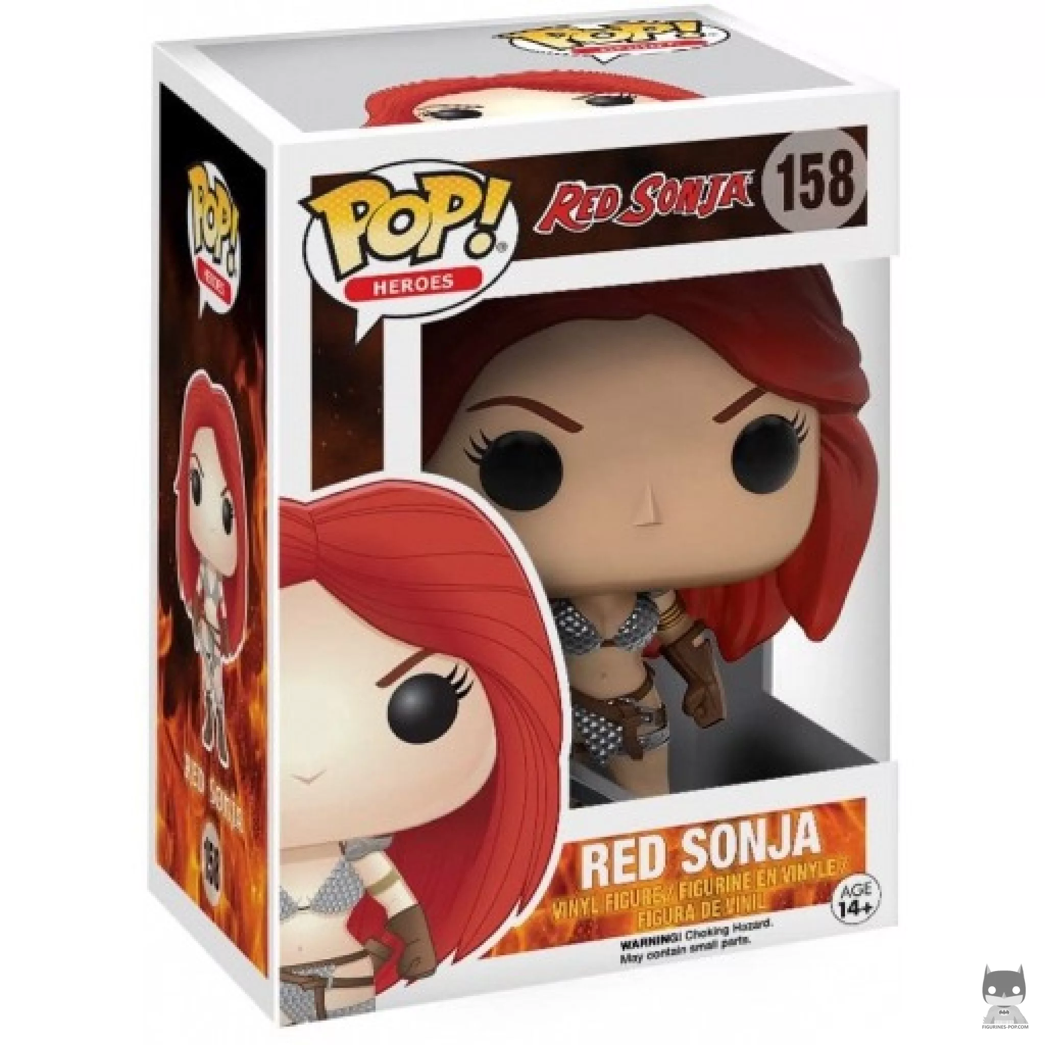 Figura Funko Pop! Red Sonja en su caja