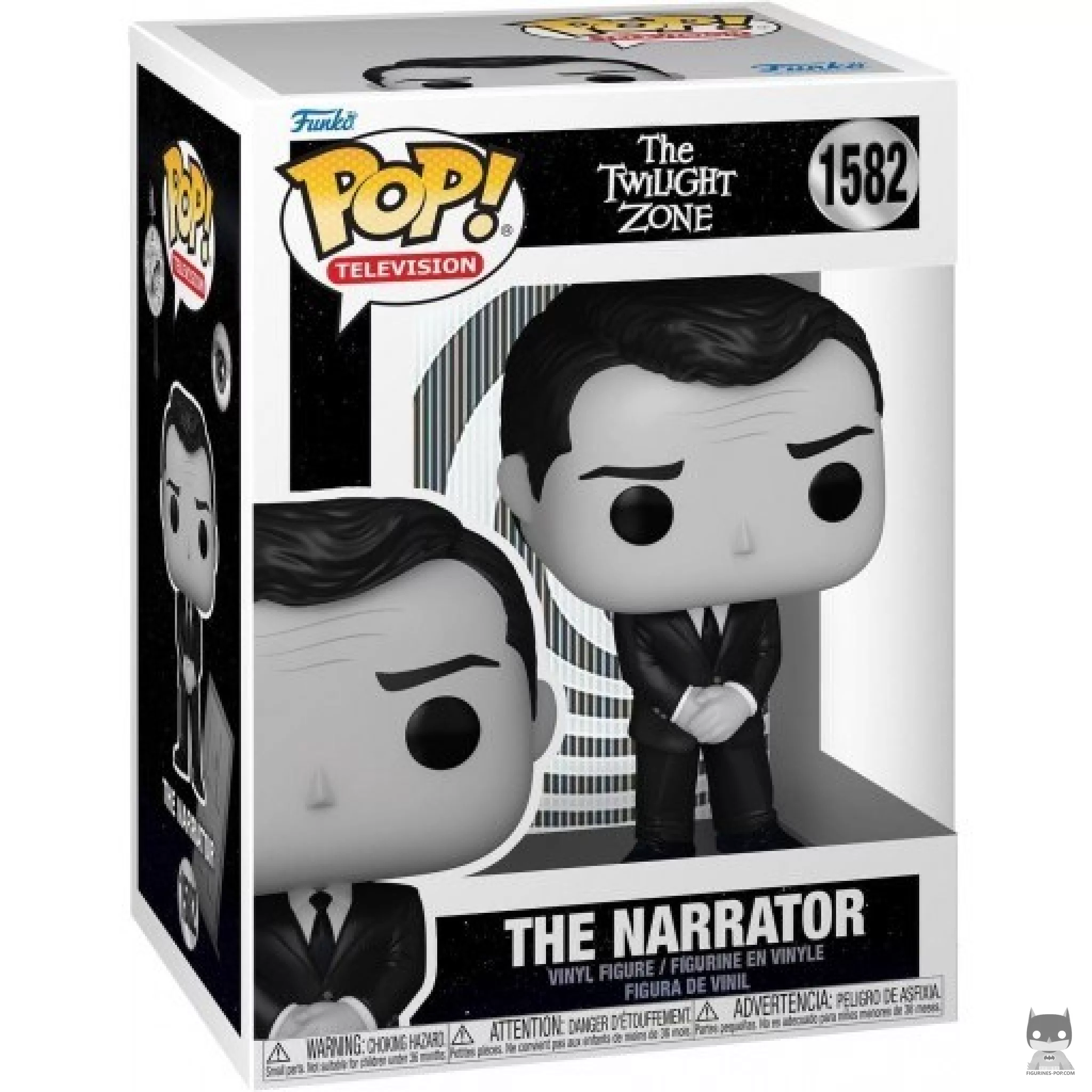 Figura Funko Pop! El Narrador en su caja