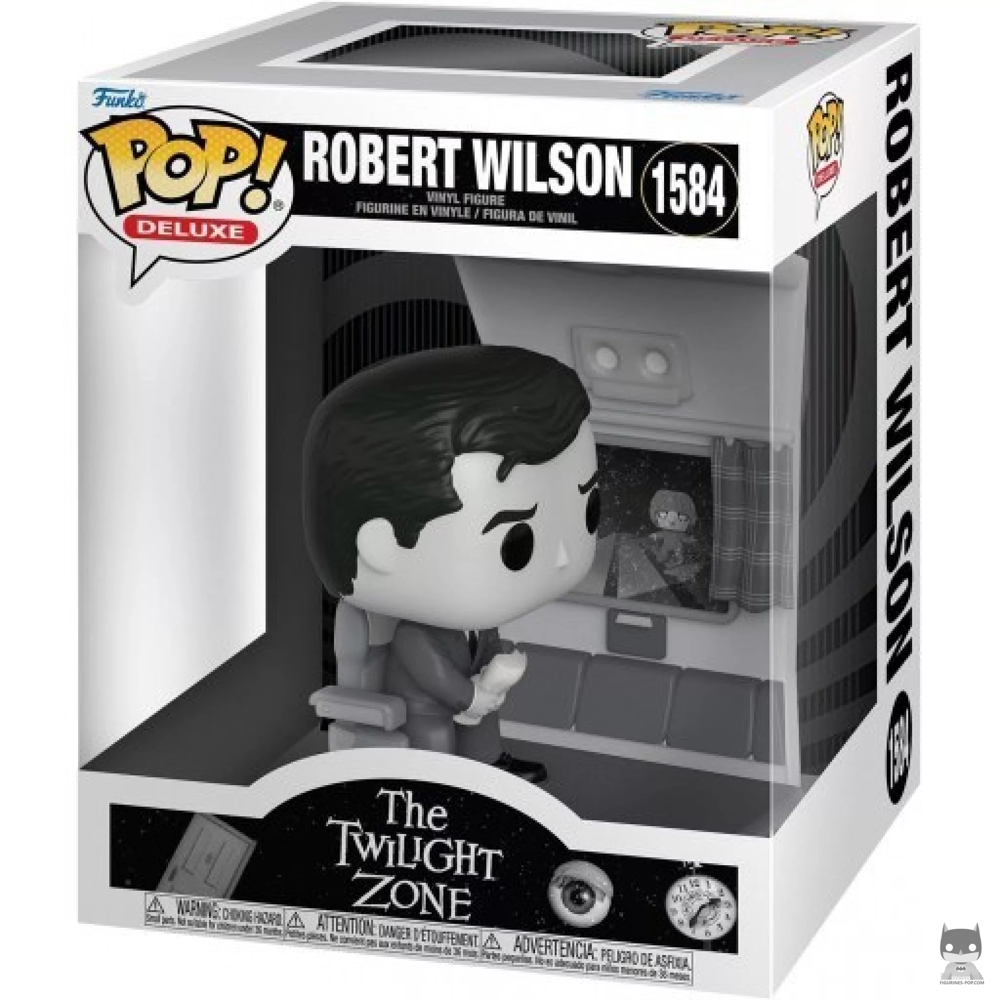 Figura Funko Pop! Mr. Robert Wilson en su caja