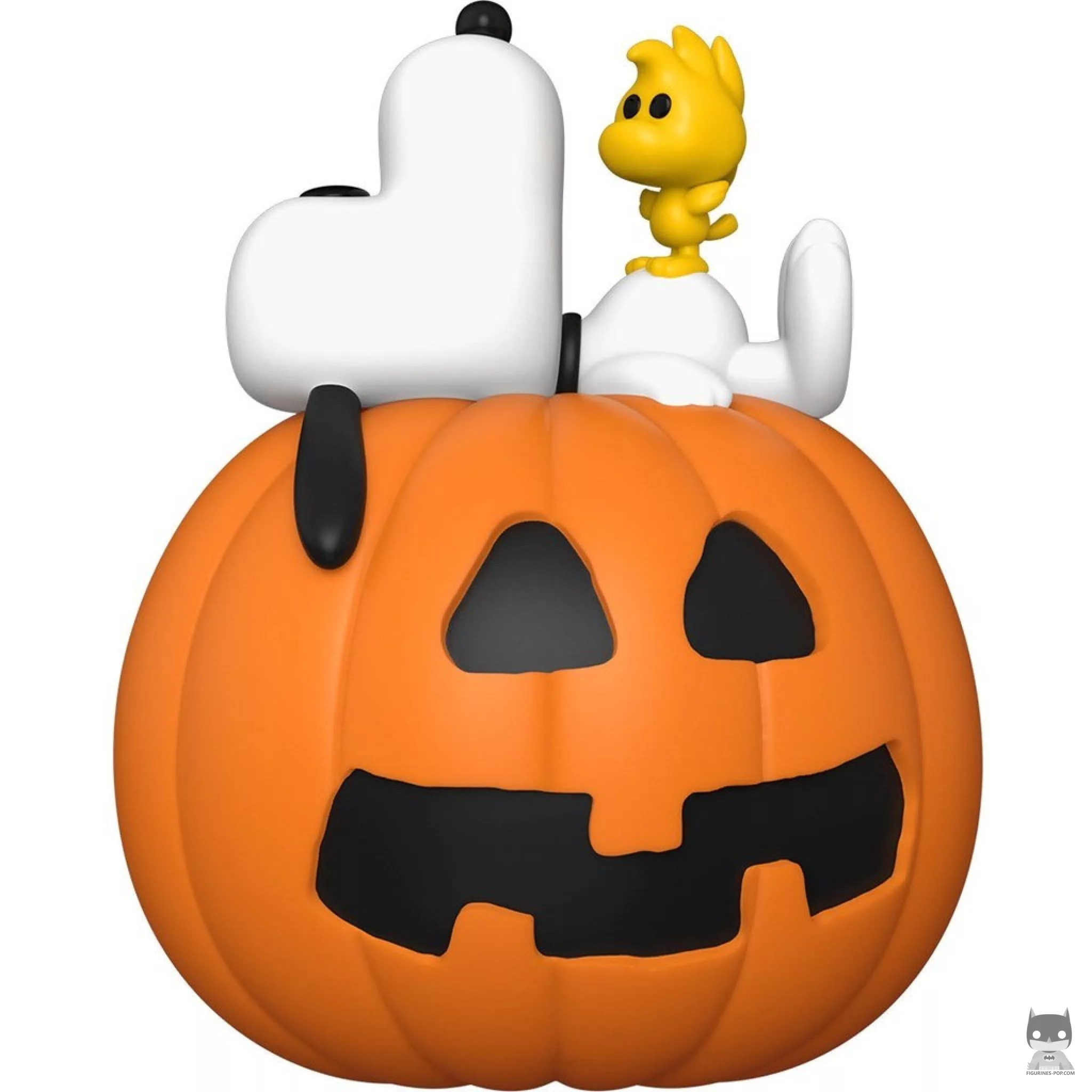 Figura Funko Pop! Snoopy & Woodstock con calabaza (Peanuts)