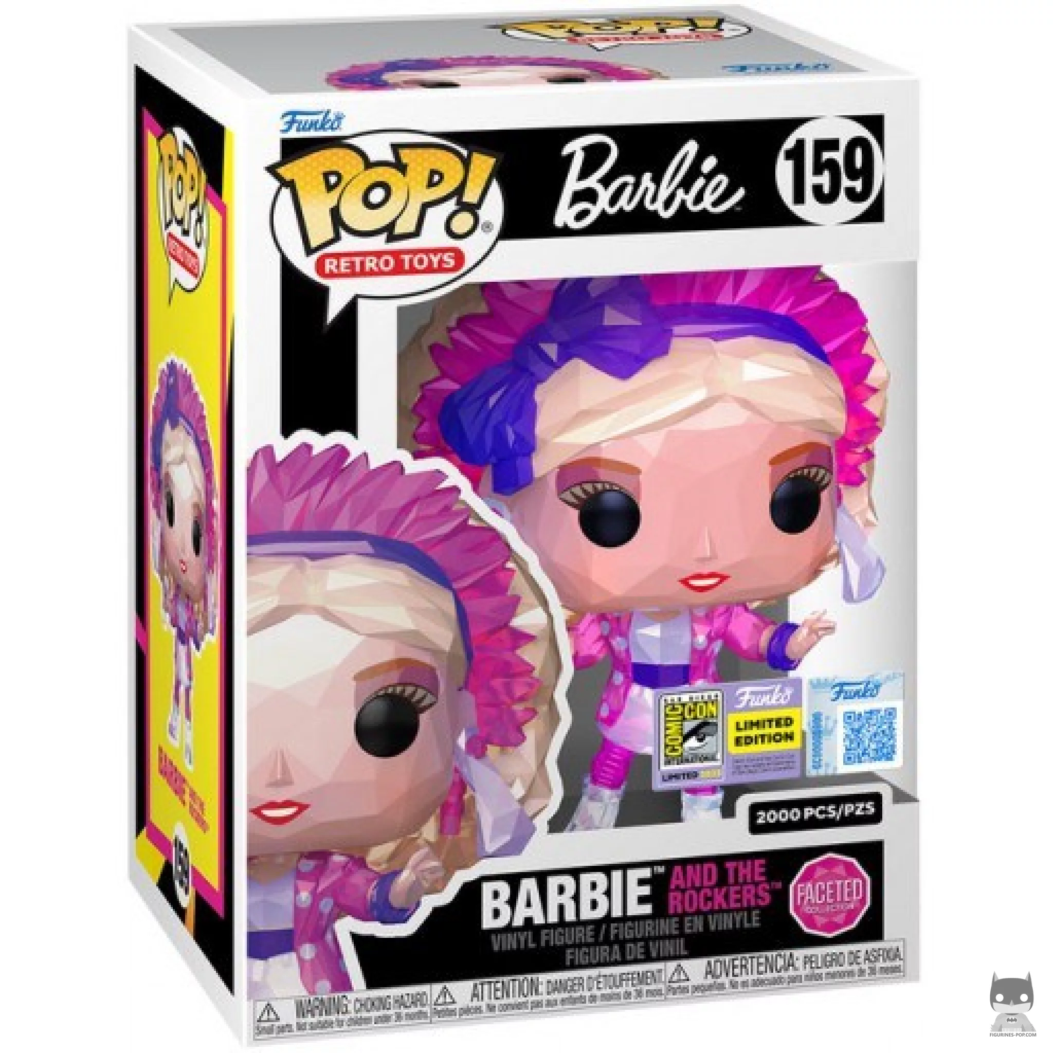 Figura Funko Pop! Barbie Facet en su caja