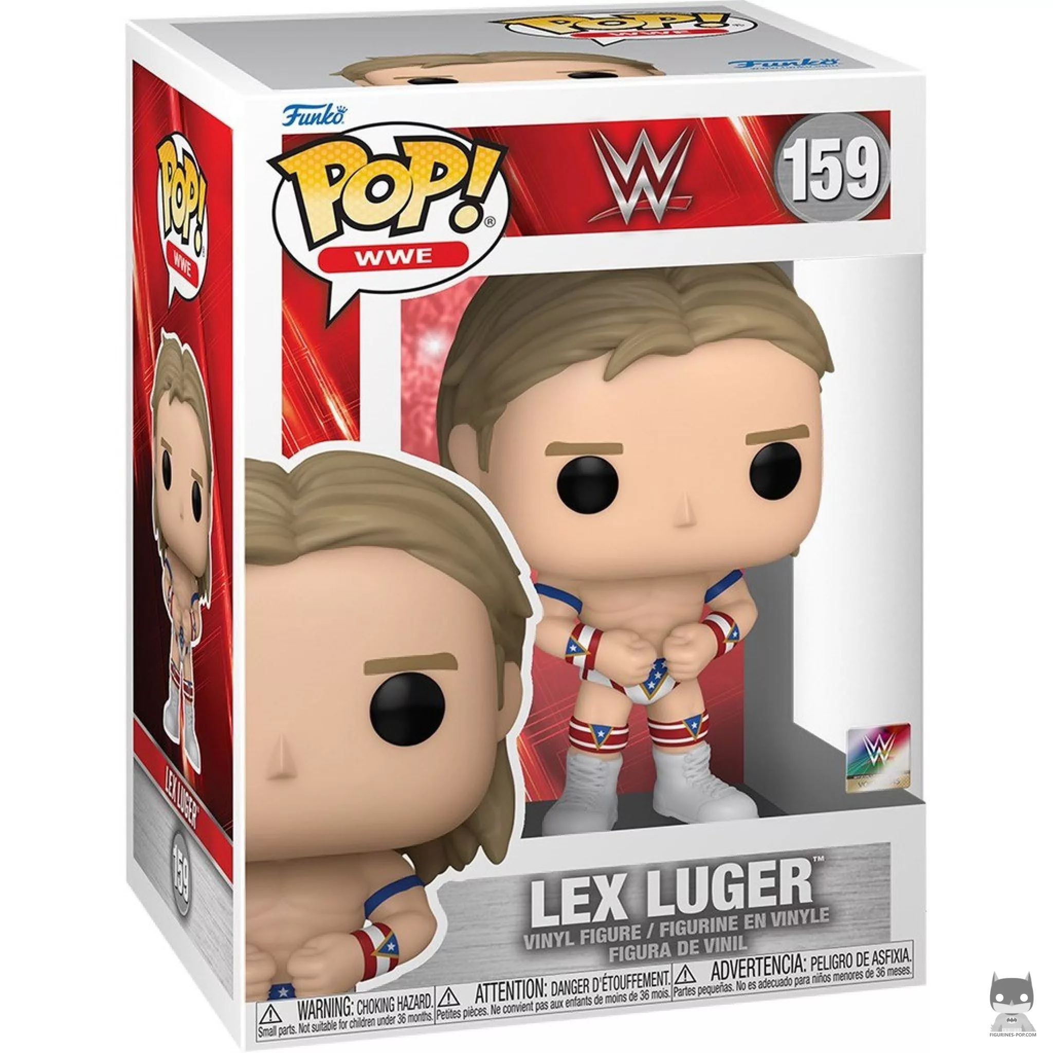 Figura Funko Pop! Lex Luger en su caja