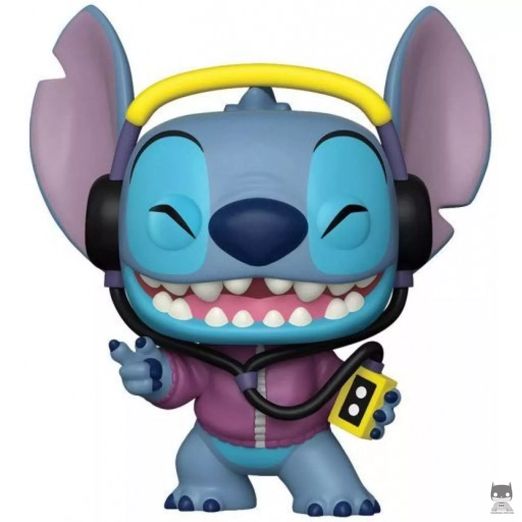 Figura Funko Pop! Stitch con auriculares (Lilo y Stitch)