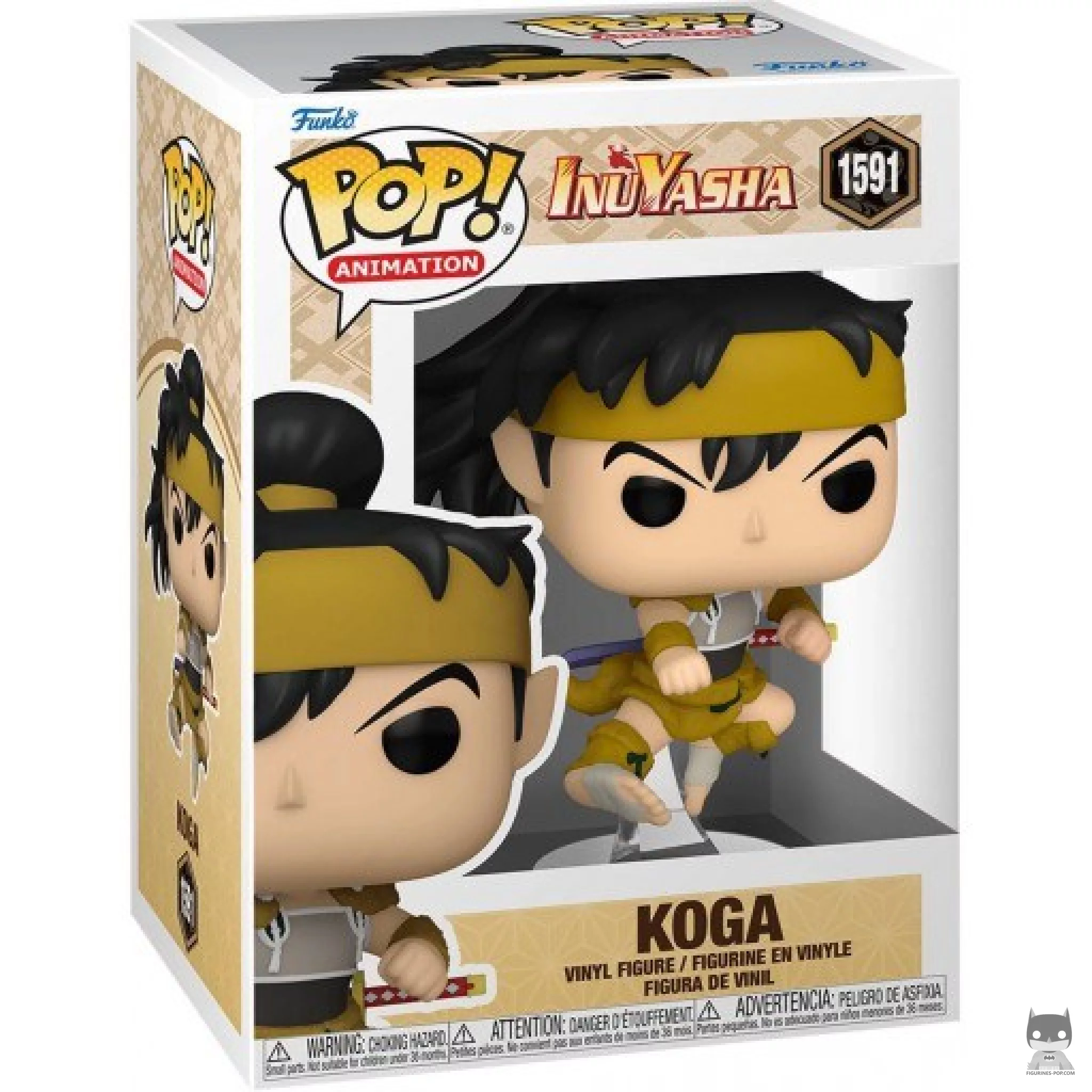 Figura Funko Pop! Koga en su caja