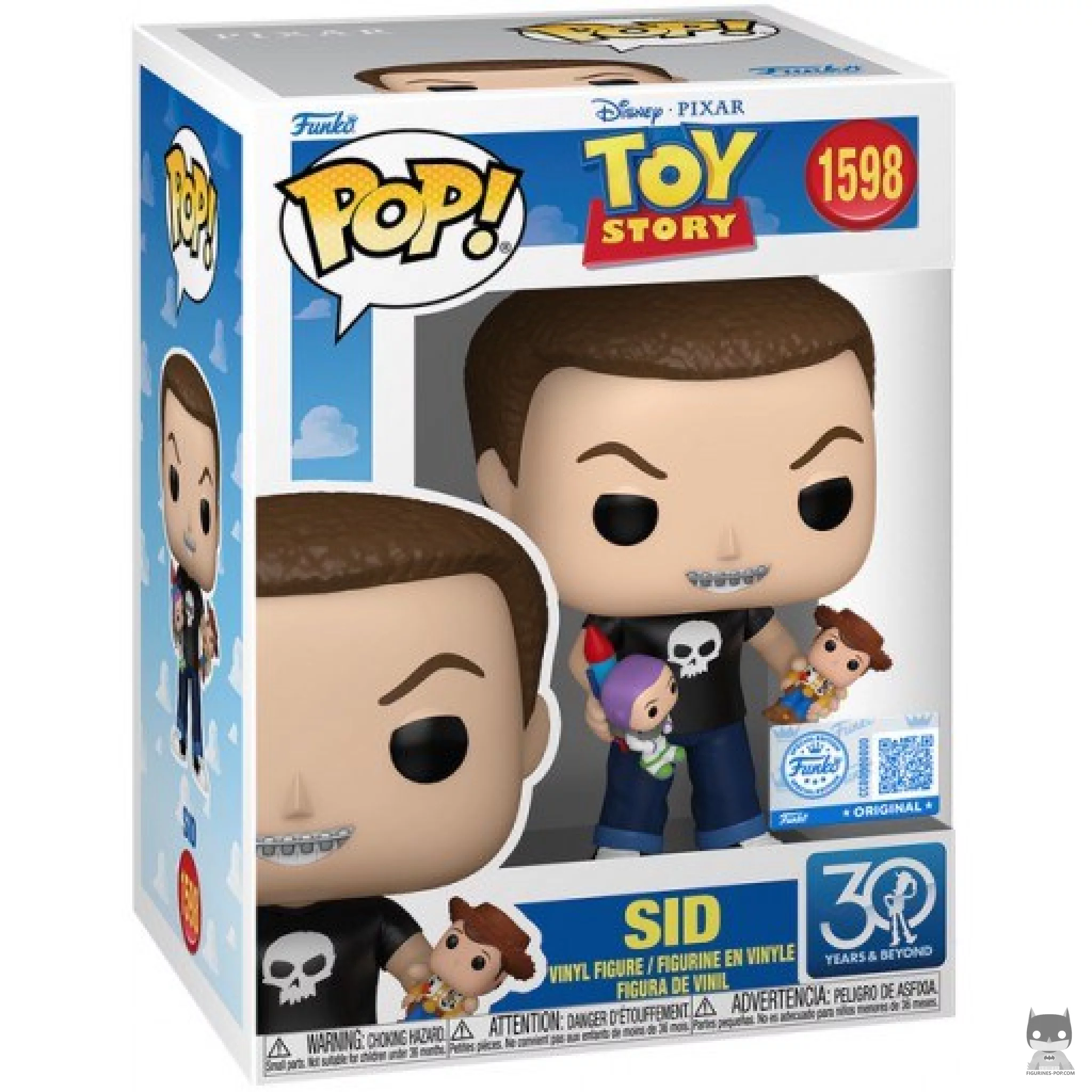Figura Funko Pop! Sid en su caja