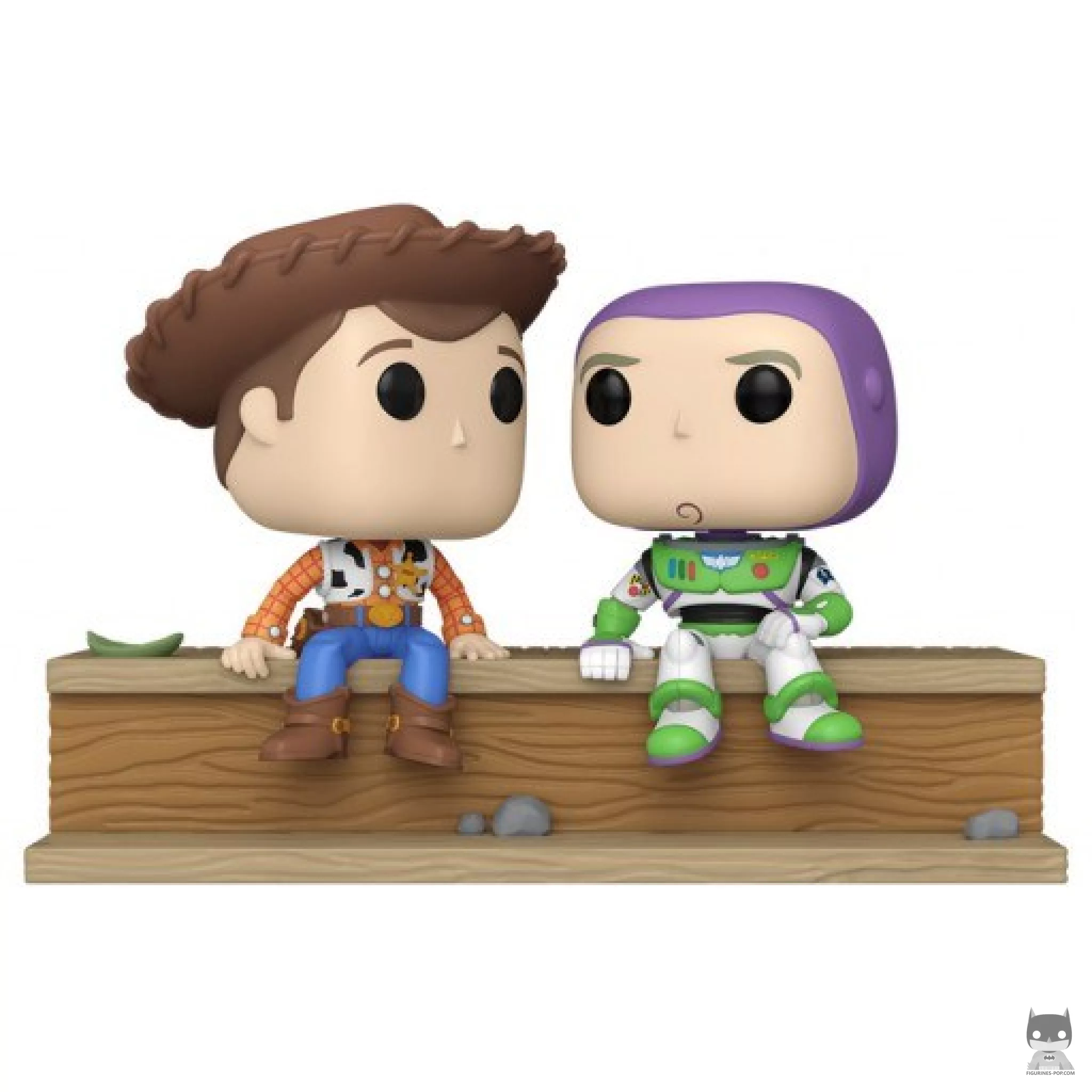 Figura Funko Pop! Woody y Buzz (Moment) (Toy Story)