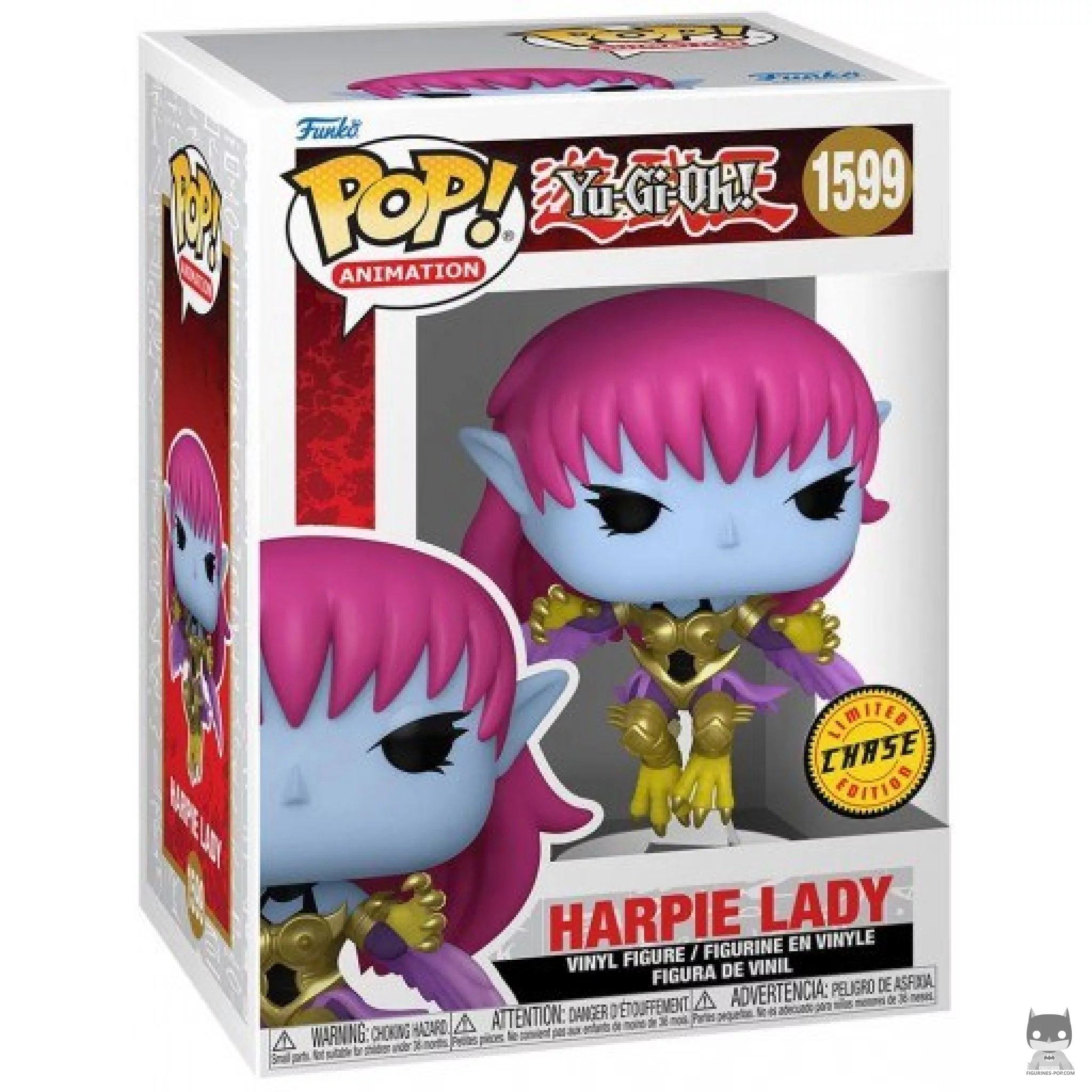 Figura Funko Pop! Dama Arpía (Chase) en su caja